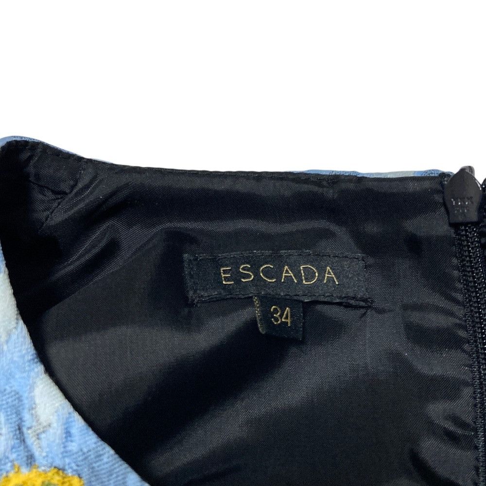 Other Other Escada Flower Jacquard Dress Textile Dresses DUTY FREE for USA Size ONE SIZE - 5 Thumbnail
