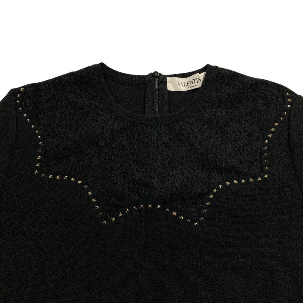 Valentino Valentino Valentino Studded Lace Dress Textile Dresses DUTY FREE for USA Size ONE SIZE - 3 Thumbnail