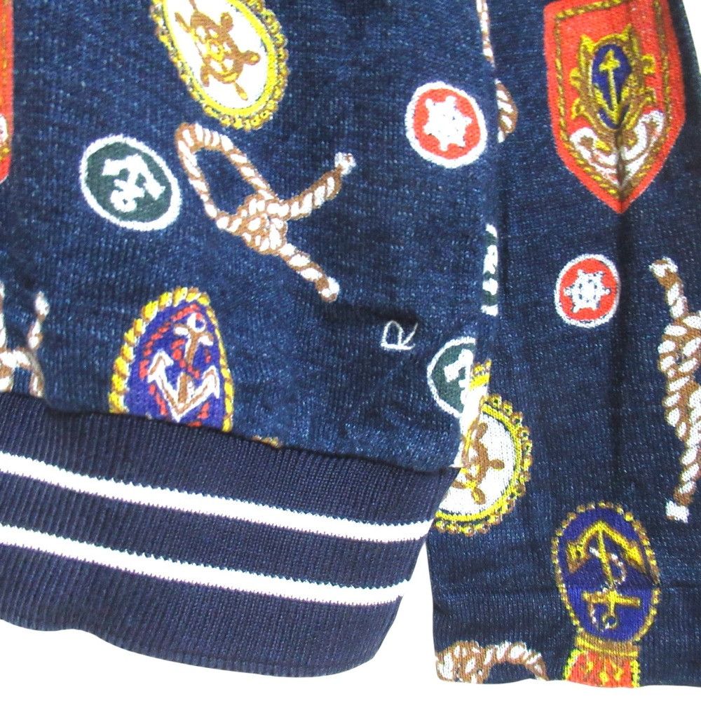 Other 45 45R Indigo Gauze Print T Shirt Textile T-Shirts 7017062 DUTY FREE for USA Size ONE SIZE - 4 Thumbnail