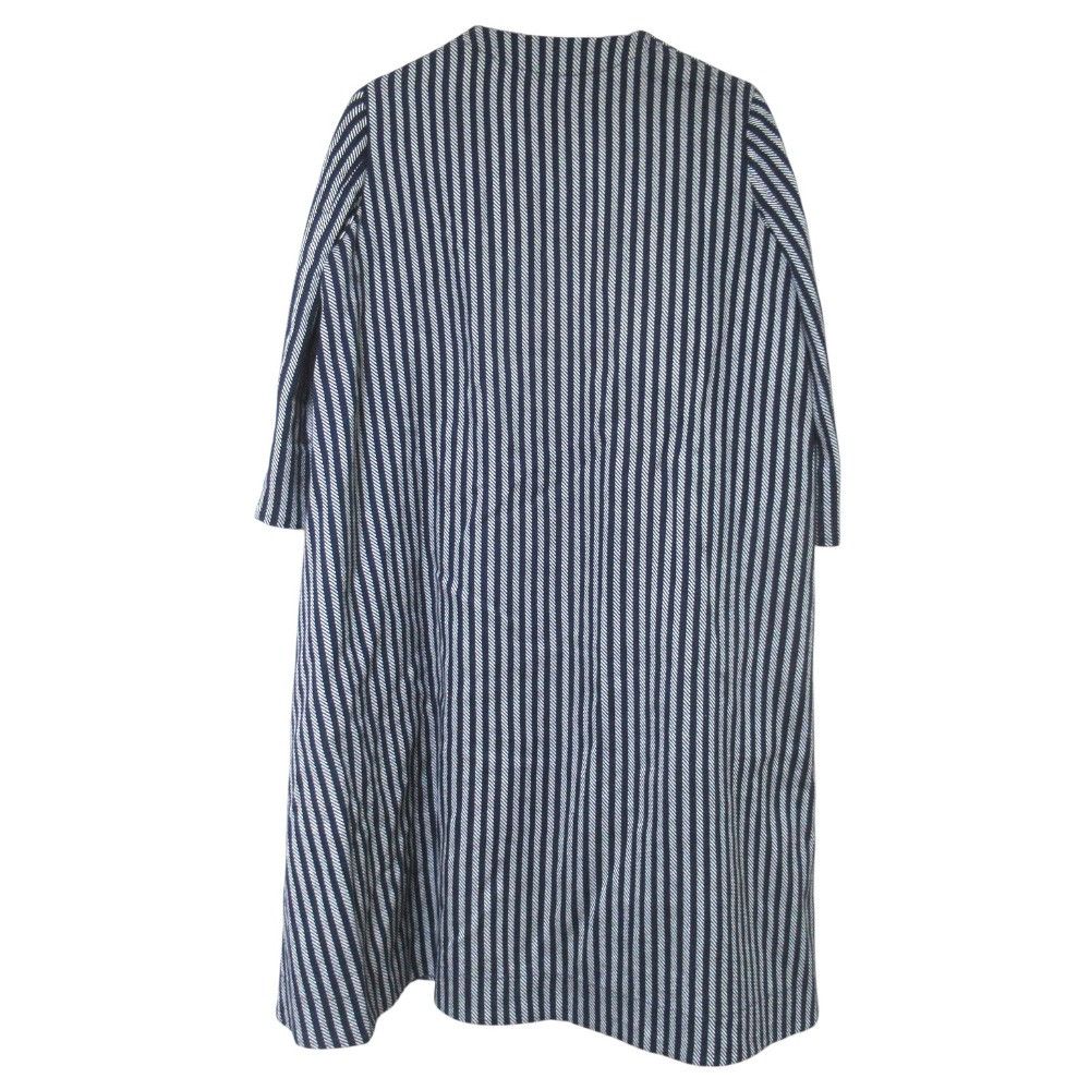 Other 45 45R Stripe Collarless Coat Textile Outerwear 8032003 DUTY FREE for USA Size ONE SIZE - 2 Thumbnail