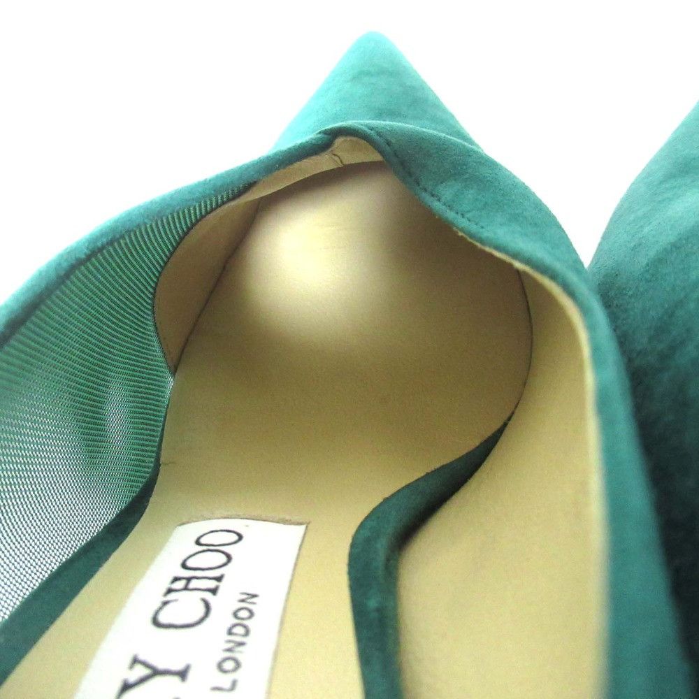 Jimmy Choo Jimmy Choo Jimmy Choo Suede Mesh Pointed Toe Pumps Leather Shoes DUTY FREE for USA Size ONE SIZE - 9 Thumbnail