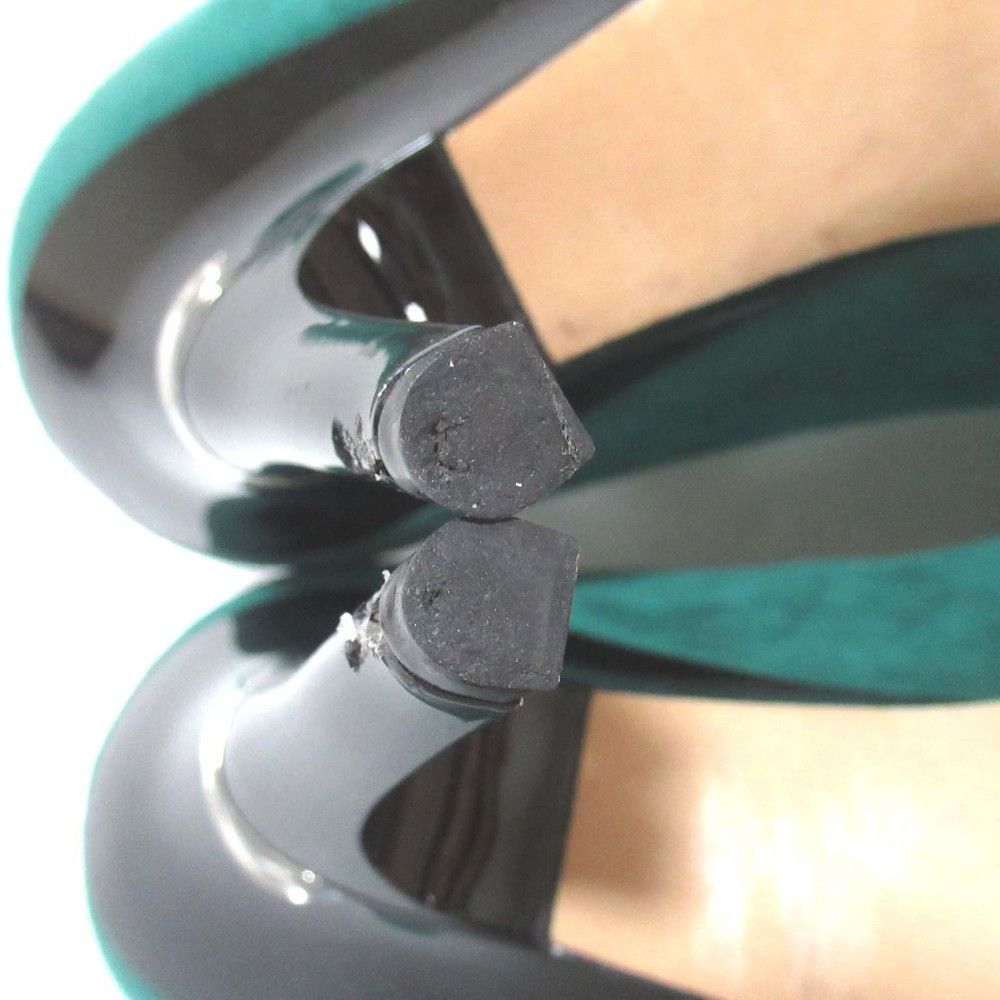 Jimmy Choo Jimmy Choo Jimmy Choo Suede Mesh Pointed Toe Pumps Leather Shoes DUTY FREE for USA Size ONE SIZE - 12 Thumbnail
