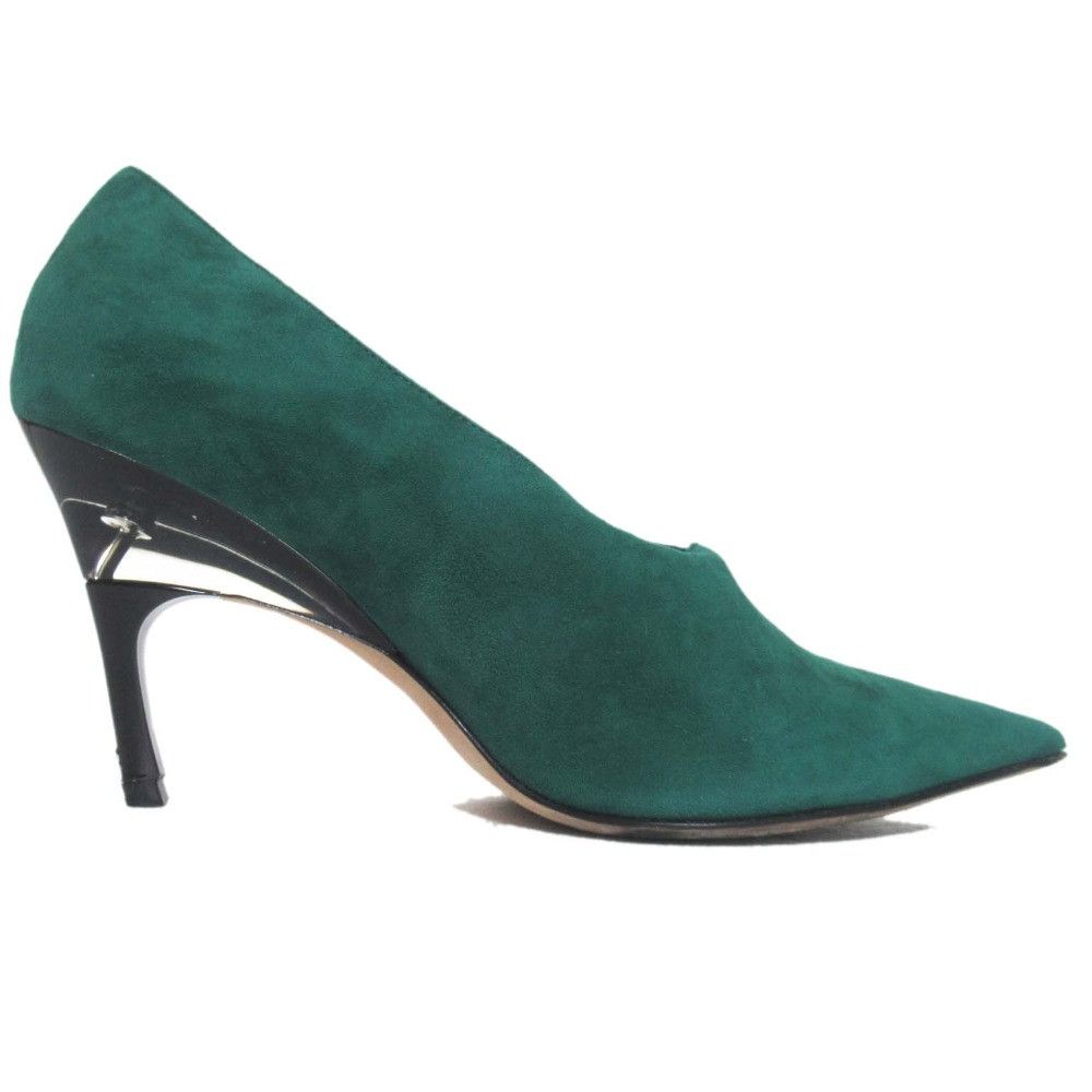 Jimmy Choo Jimmy Choo Jimmy Choo Suede Mesh Pointed Toe Pumps Leather Shoes DUTY FREE for USA Size ONE SIZE - 3 Thumbnail