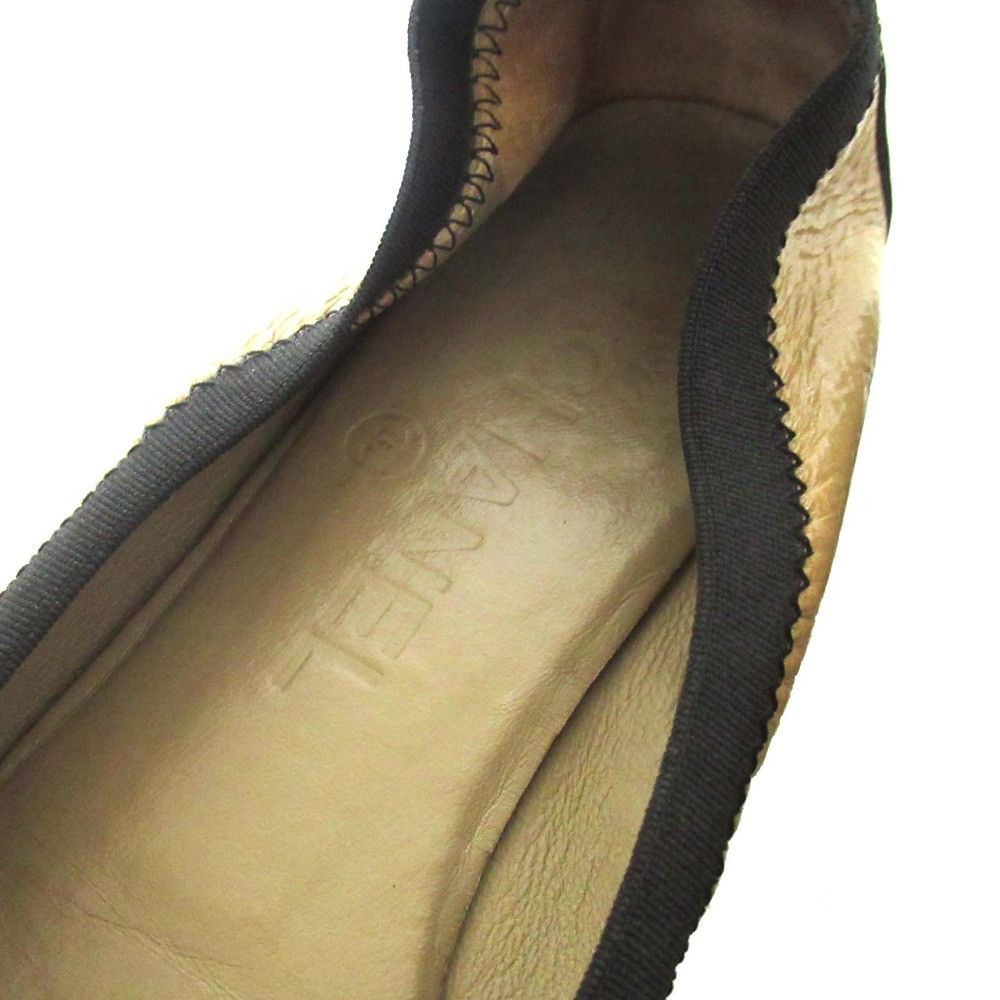 Chanel Chanel Chanel Patent Ballet Flats Leather Shoes DUTY FREE for USA Size ONE SIZE - 3 Thumbnail