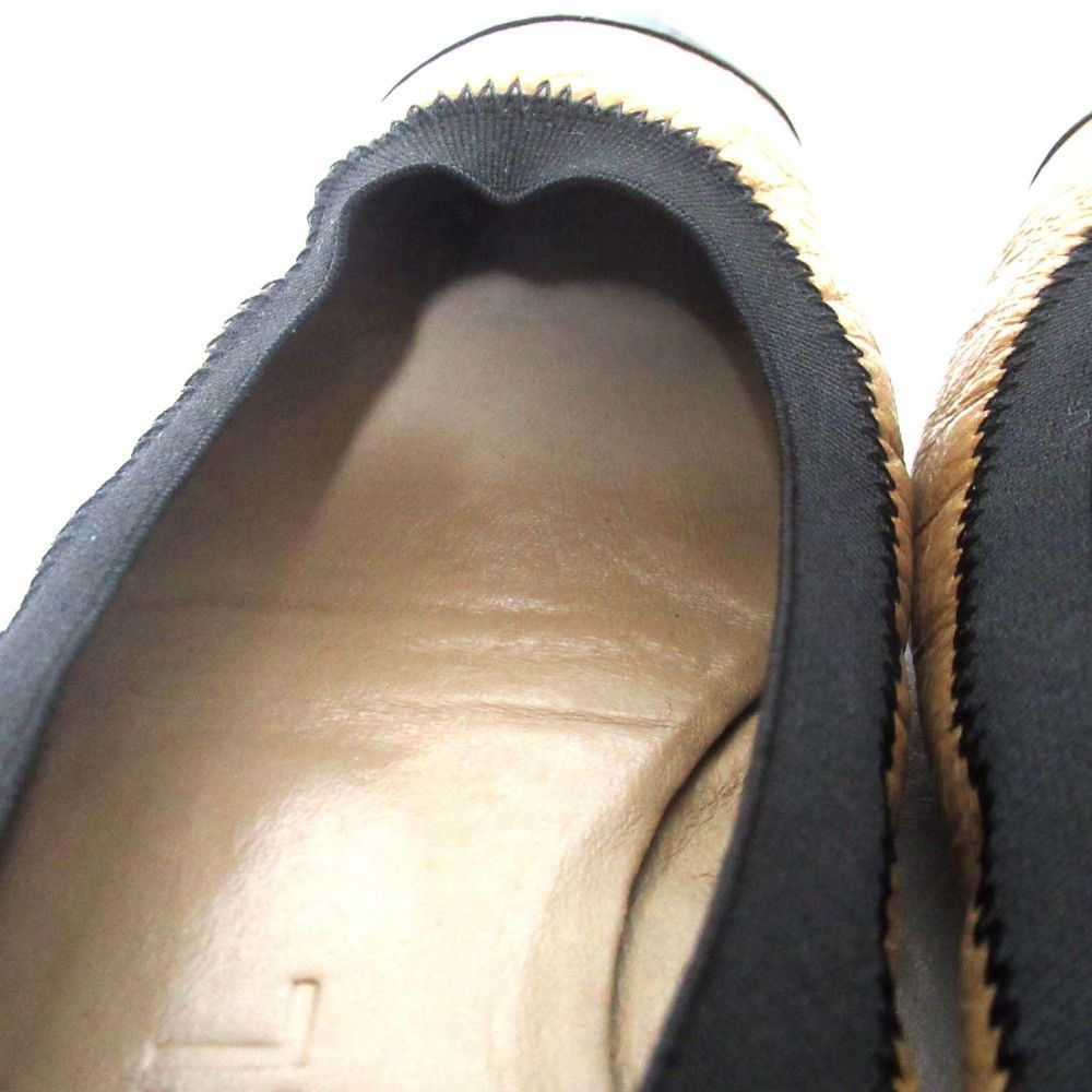 Chanel Chanel Chanel Patent Ballet Flats Leather Shoes DUTY FREE for USA Size ONE SIZE - 5 Thumbnail