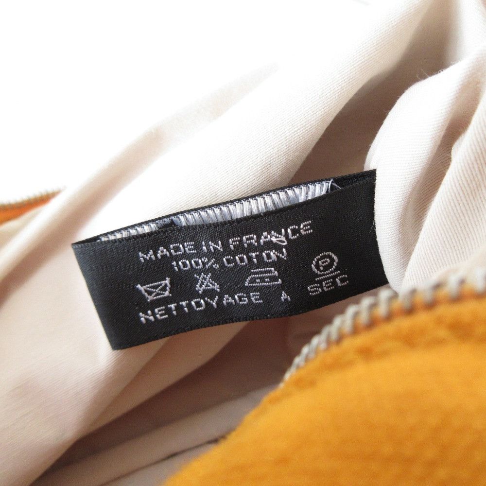 Hermes Hermes Hermes Bolide MM Cotton Canvas Pouch Textile Vanity Bag DUTY FREE for USA Size ONE SIZE - 13 Thumbnail
