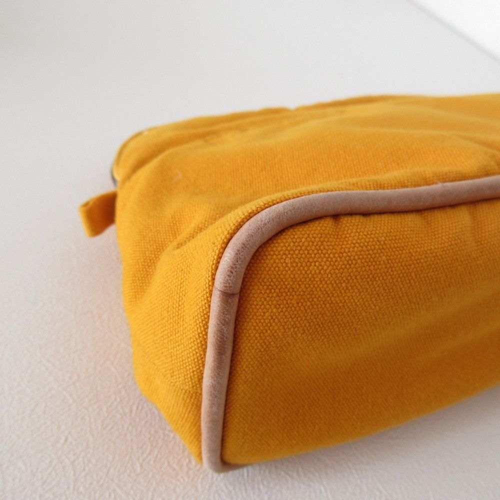 Hermes Hermes Hermes Bolide MM Cotton Canvas Pouch Textile Vanity Bag DUTY FREE for USA Size ONE SIZE - 7 Thumbnail
