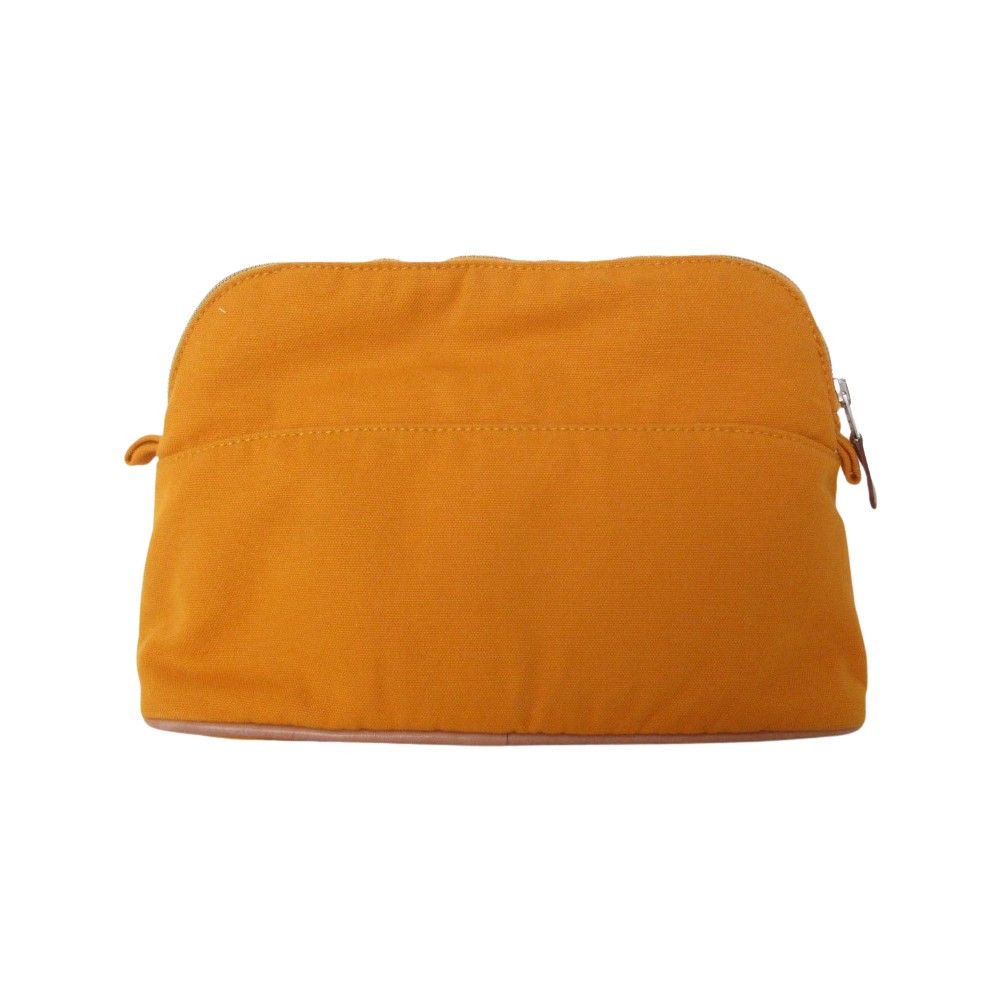 Hermes Hermes Hermes Bolide MM Cotton Canvas Pouch Textile Vanity Bag DUTY FREE for USA Size ONE SIZE - 2 Thumbnail