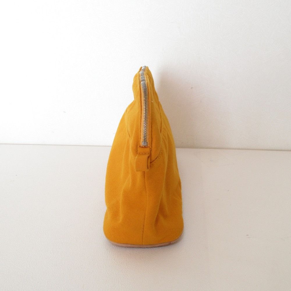 Hermes Hermes Hermes Bolide MM Cotton Canvas Pouch Textile Vanity Bag DUTY FREE for USA Size ONE SIZE - 3 Thumbnail