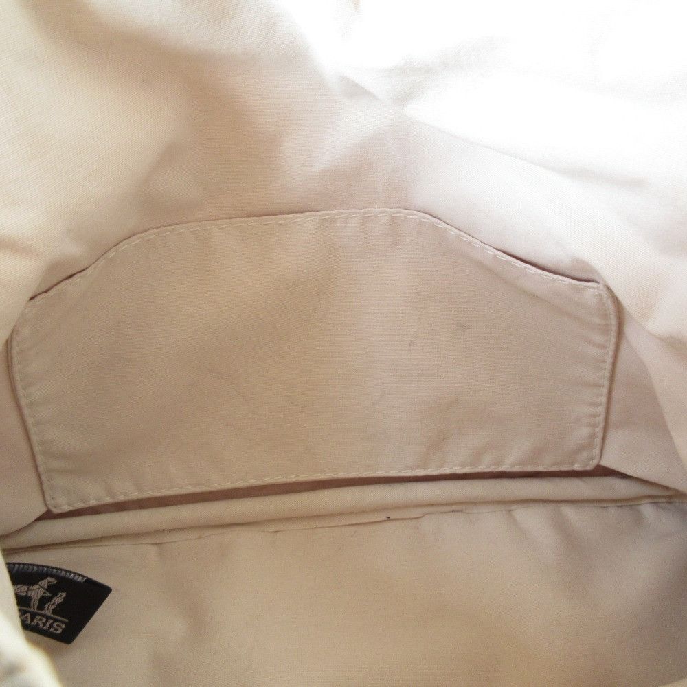 Hermes Hermes Hermes Bolide MM Cotton Canvas Pouch Textile Vanity Bag DUTY FREE for USA Size ONE SIZE - 11 Thumbnail