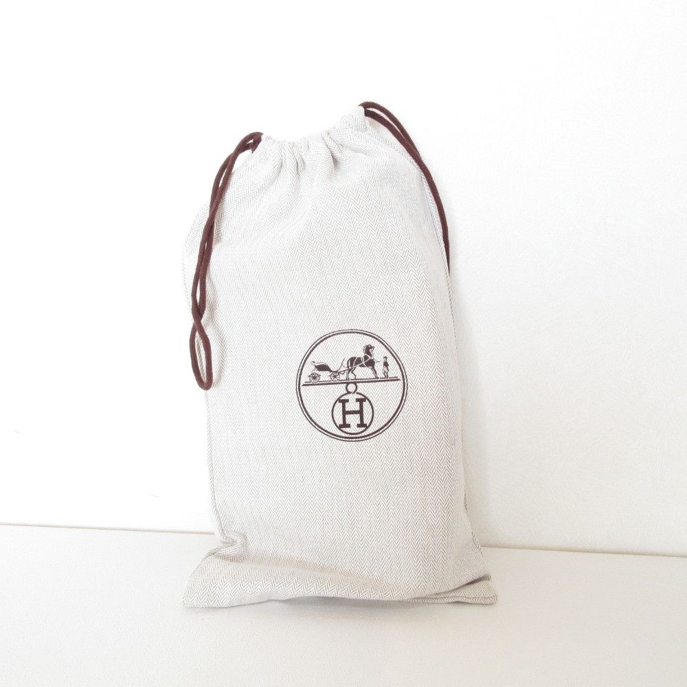 Hermes Hermes Hermes Bolide MM Cotton Canvas Pouch Textile Vanity Bag DUTY FREE for USA Size ONE SIZE - 14 Thumbnail