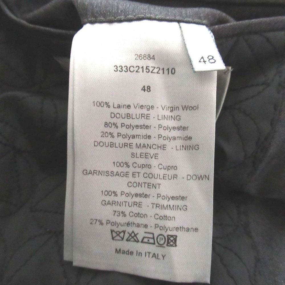 Dior Dior Dior Homme Padded Single Breasted Jacket Textile Outerwear DUTY FREE for USA Size ONE SIZE - 6 Thumbnail