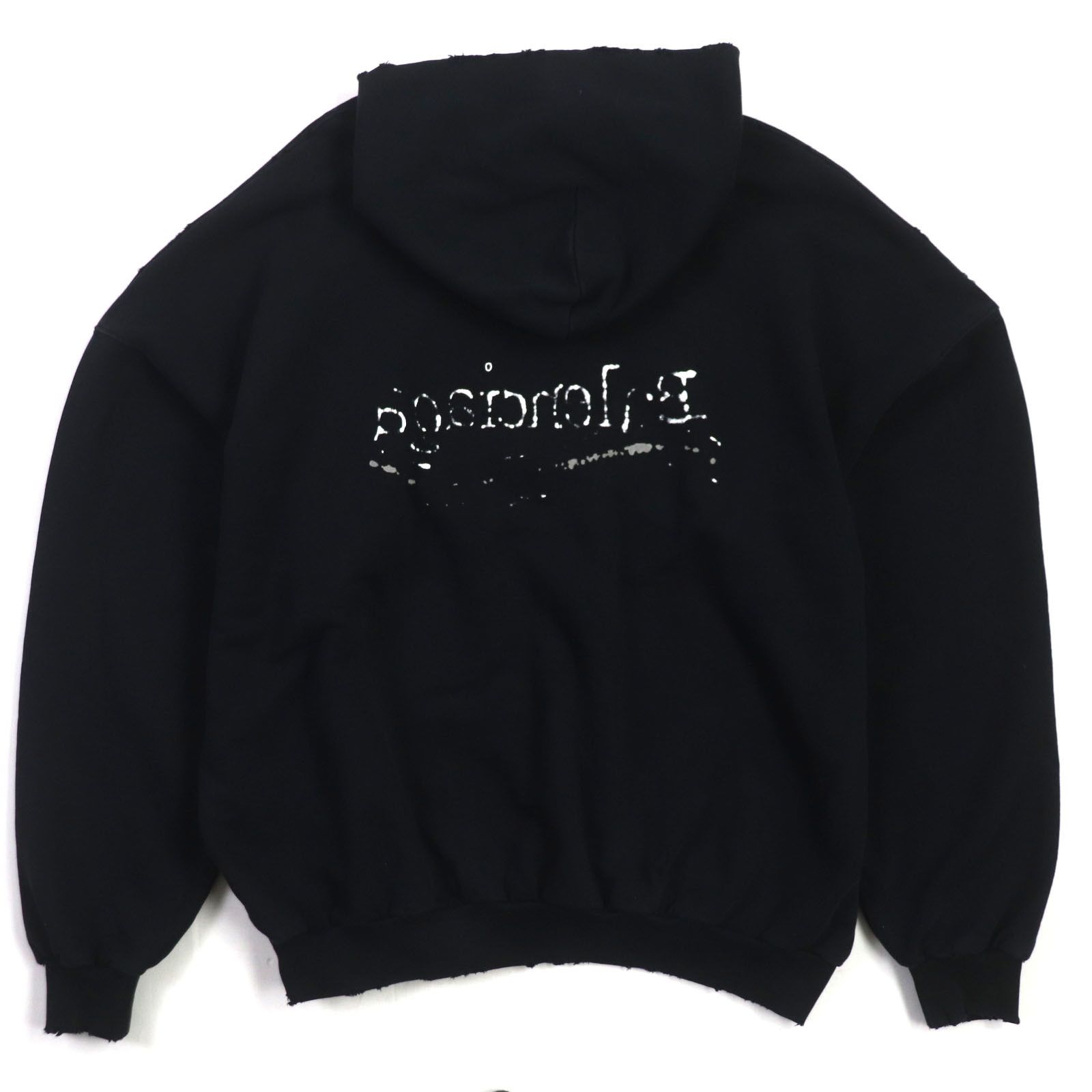 Balenciaga Balenciaga Balenciaga Cotton Hoodie Textile Sweatshirts & Hoodies DUTY FREE for USA Size ONE SIZE - 3 Thumbnail