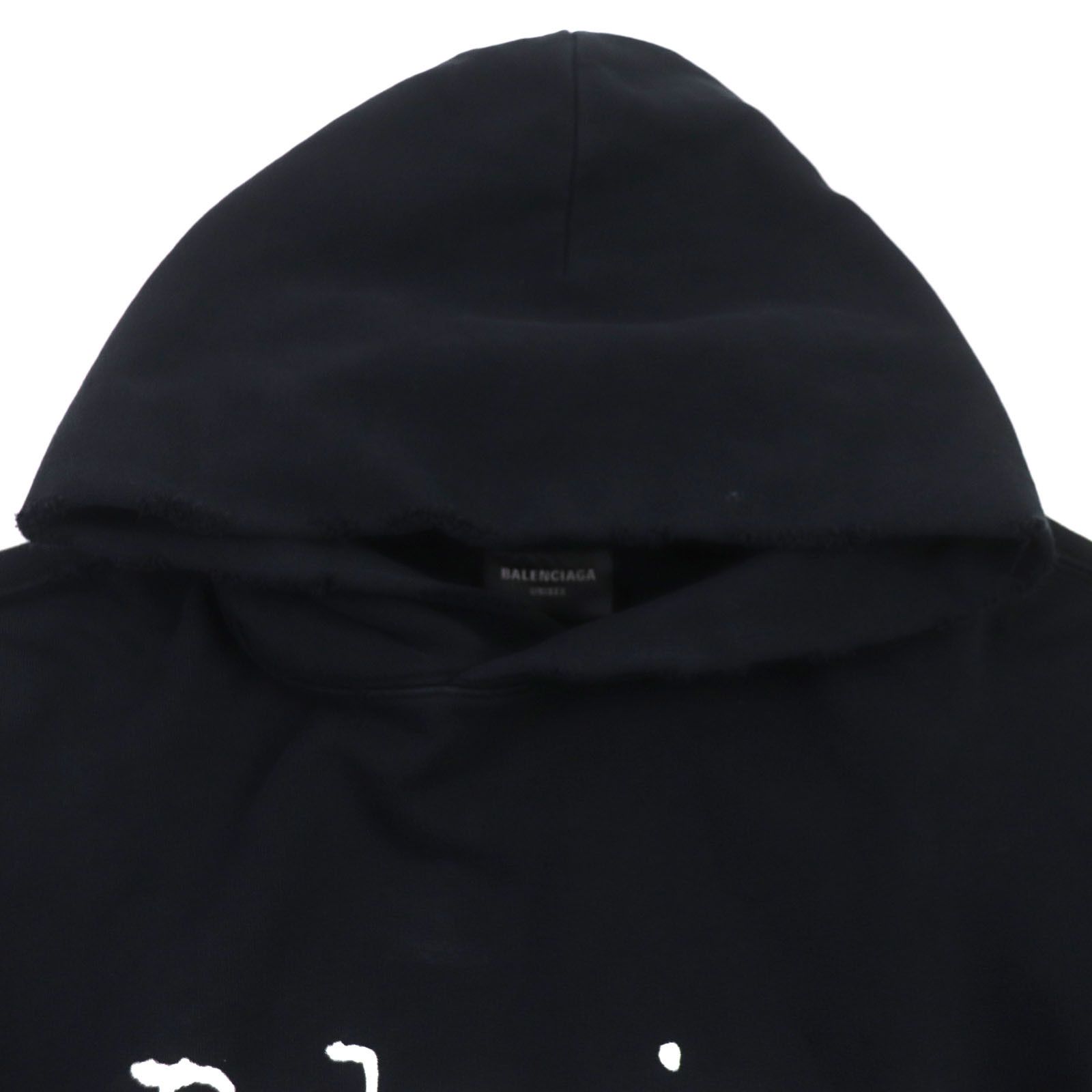 Balenciaga Balenciaga Balenciaga Cotton Hoodie Textile Sweatshirts & Hoodies DUTY FREE for USA Size ONE SIZE - 2 Thumbnail