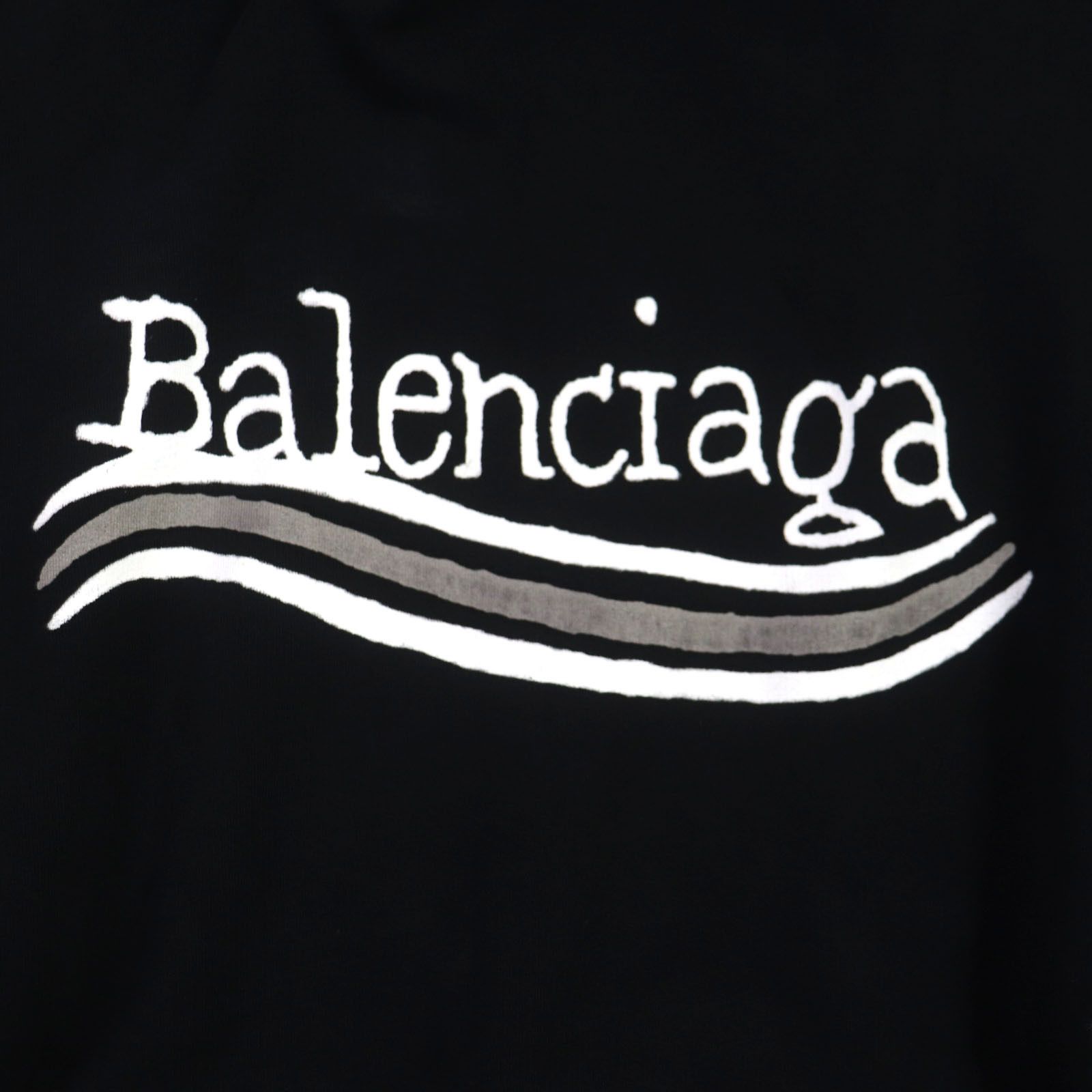 Balenciaga Balenciaga Balenciaga Cotton Hoodie Textile Sweatshirts & Hoodies DUTY FREE for USA Size ONE SIZE - 4 Thumbnail