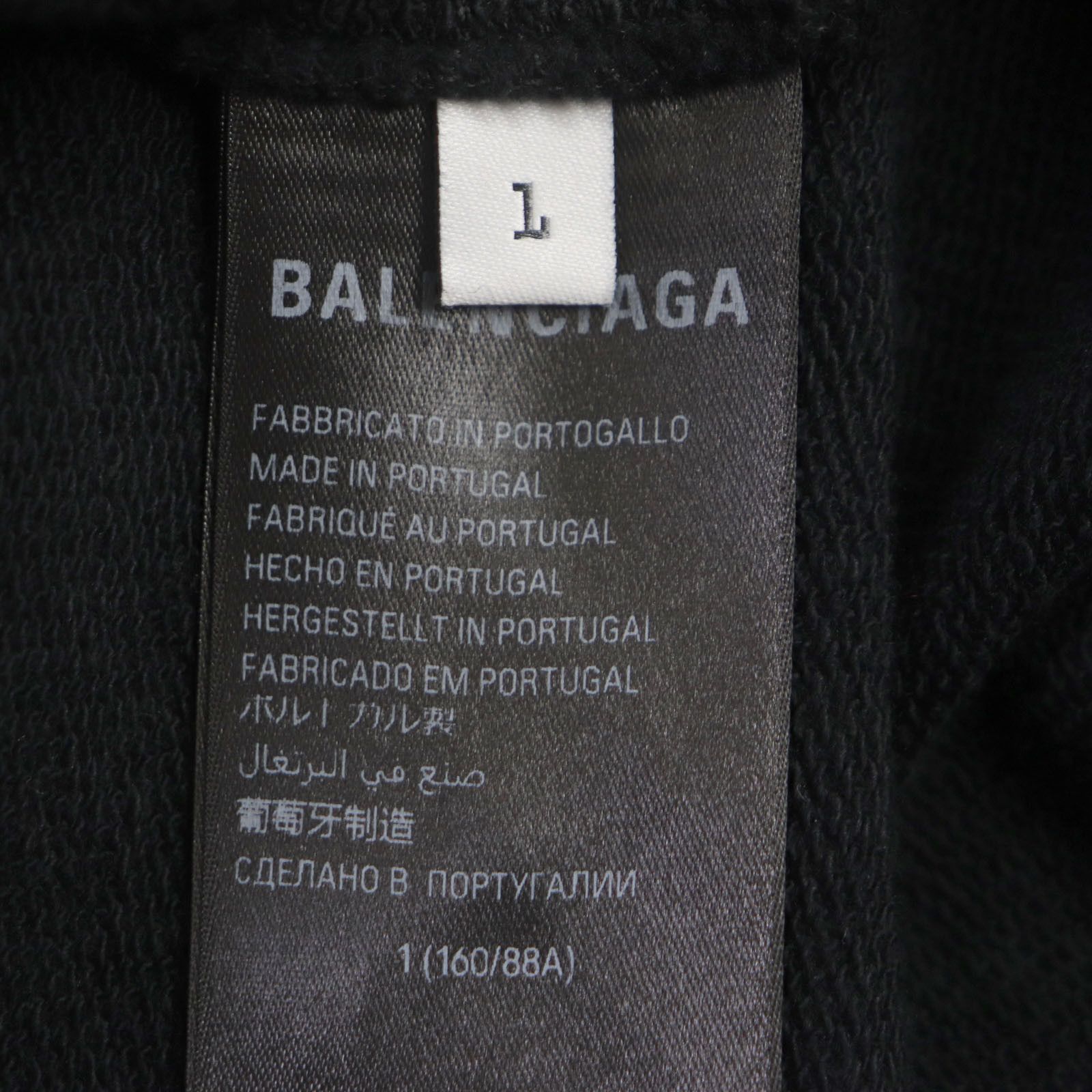 Balenciaga Balenciaga Balenciaga Cotton Hoodie Textile Sweatshirts & Hoodies DUTY FREE for USA Size ONE SIZE - 7 Thumbnail