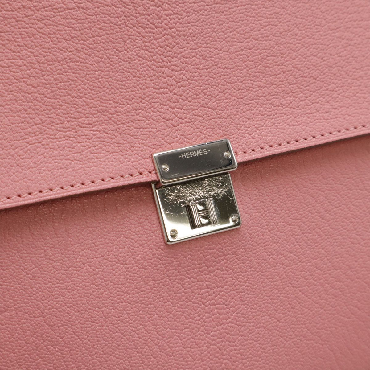 Hermes Hermes Hermes Click16 Chevre Shoulder Bag Leather Shoulder Bag Stamp Y (2020) DUTY FREE for USA Size ONE SIZE - 4 Thumbnail