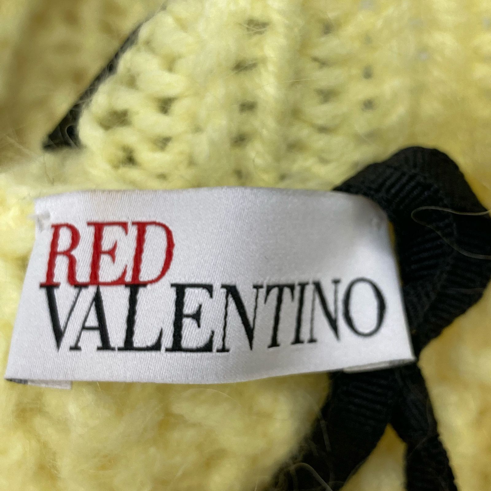 Other Other Red Valentino Mohair Knit Top Plastic / Synthetic Tops XR3KC12G DUTY FREE for USA Size ONE SIZE - 3 Thumbnail
