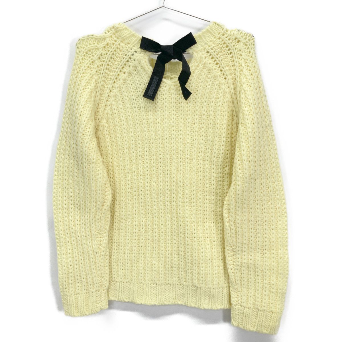 Other Other Red Valentino Mohair Knit Top Plastic / Synthetic Tops XR3KC12G DUTY FREE for USA Size ONE SIZE - 2 Thumbnail