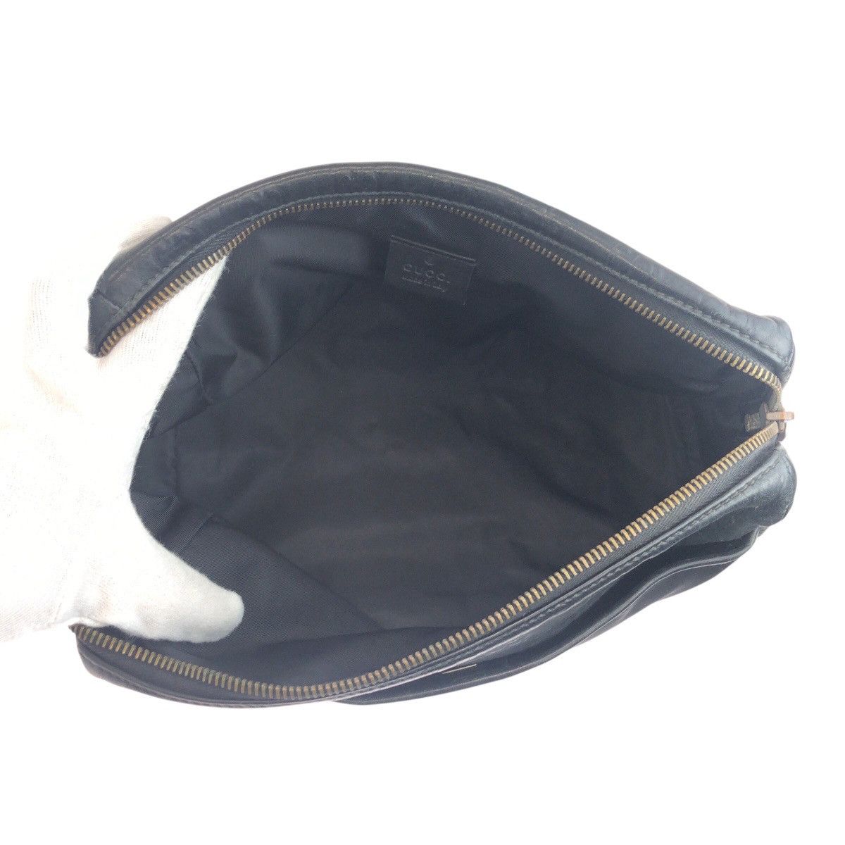 Gucci Gucci Gucci Guccissima Leather Canvas Clutch Bag Leather Clutch Bag 162792 DUTY FREE for USA Size ONE SIZE - 9 Thumbnail