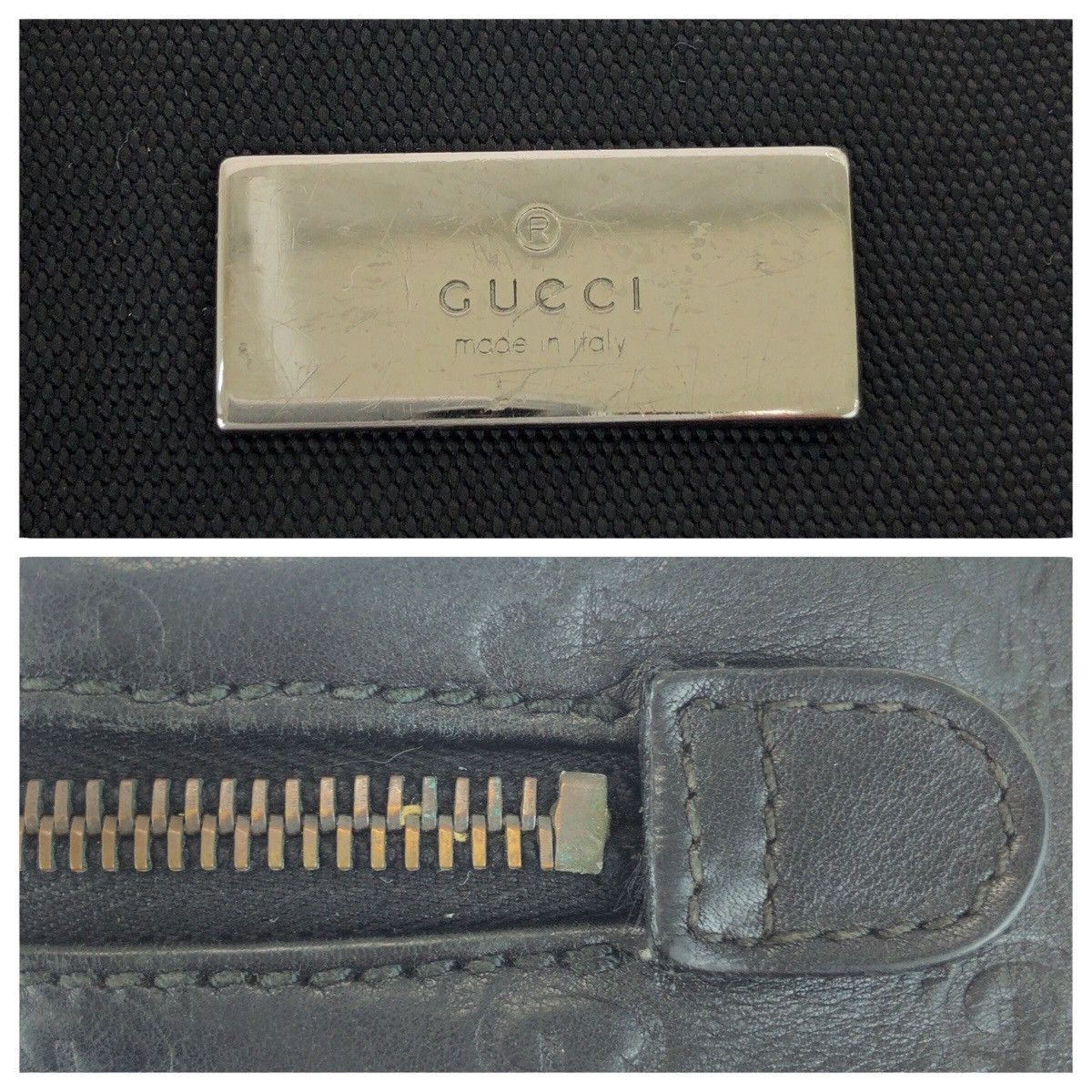 Gucci Gucci Gucci Guccissima Leather Canvas Clutch Bag Leather Clutch Bag 162792 DUTY FREE for USA Size ONE SIZE - 7 Thumbnail