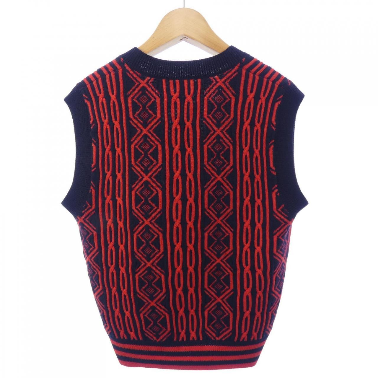 Dries Van Noten Dries Van Noten Dries Van Noten Wool Vest Textile Tops DUTY FREE for USA Size ONE SIZE - 2 Thumbnail