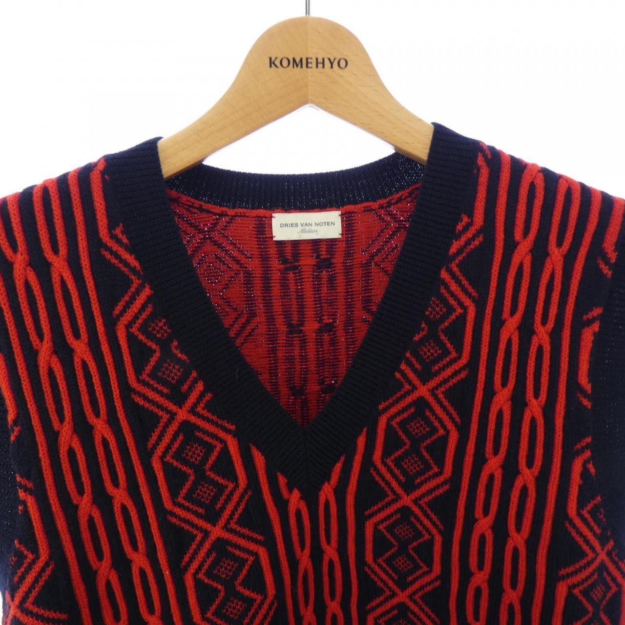 Dries Van Noten Dries Van Noten Dries Van Noten Wool Vest Textile Tops DUTY FREE for USA Size ONE SIZE - 5 Thumbnail