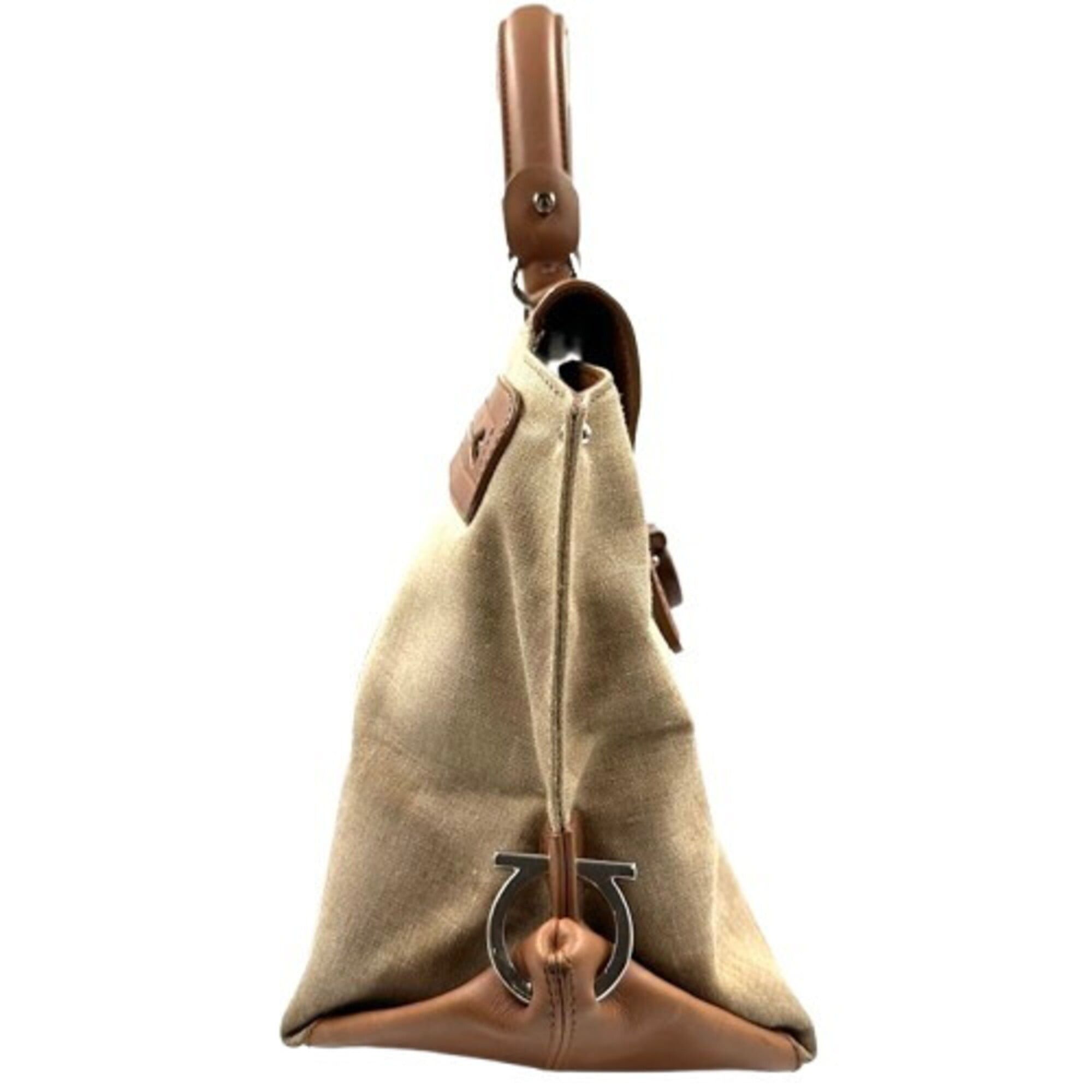 Salvatore Ferragamo Salvatore Ferragamo Sofia handbag, brown. Size ONE SIZE - 4 Thumbnail