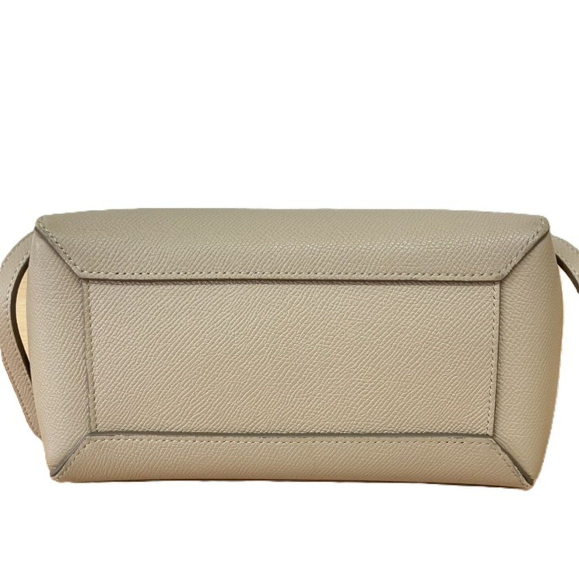 Celine CELINE Belt Bag Nano Beige Size ONE SIZE - 5 Thumbnail
