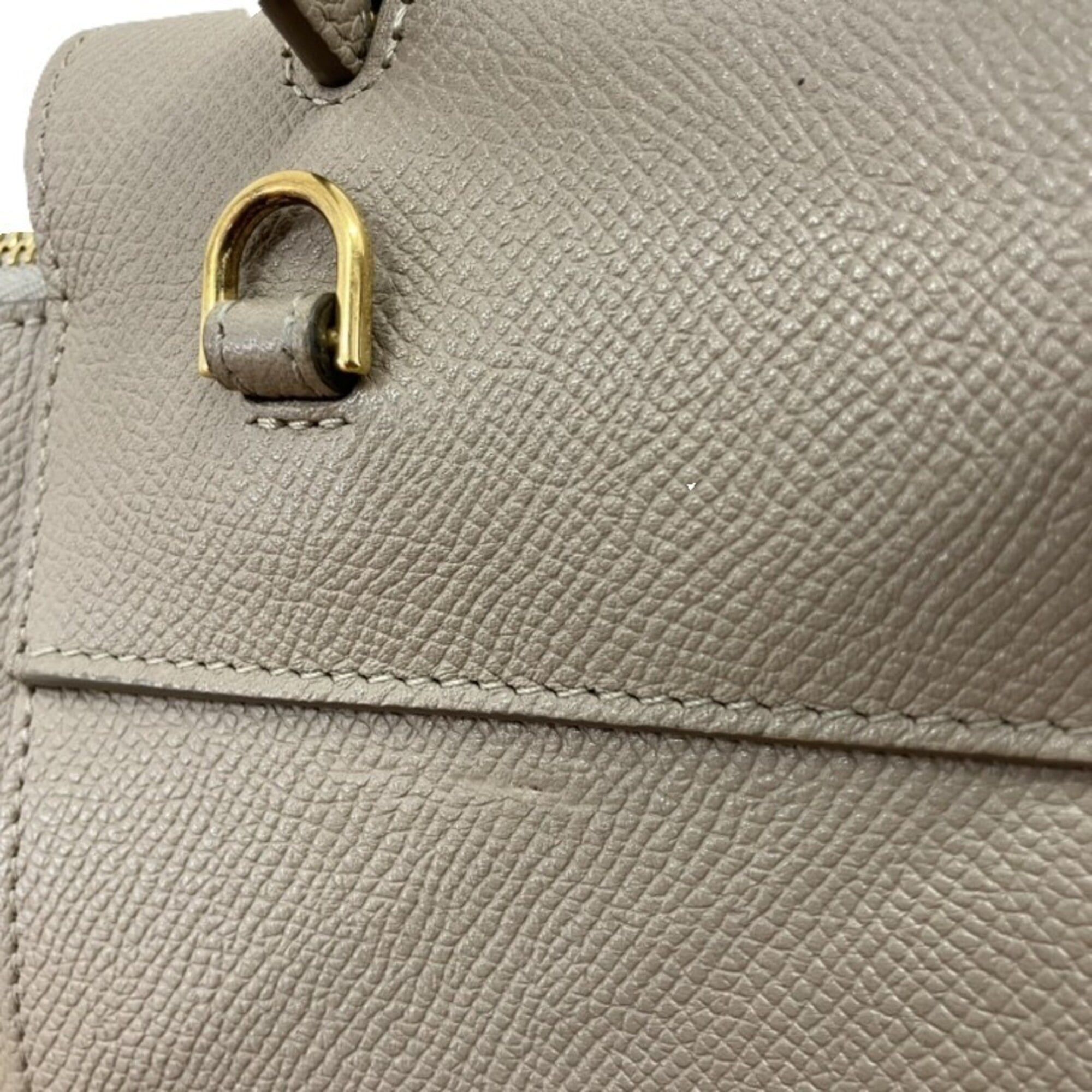Celine CELINE Belt Bag Nano Beige Size ONE SIZE - 6 Thumbnail