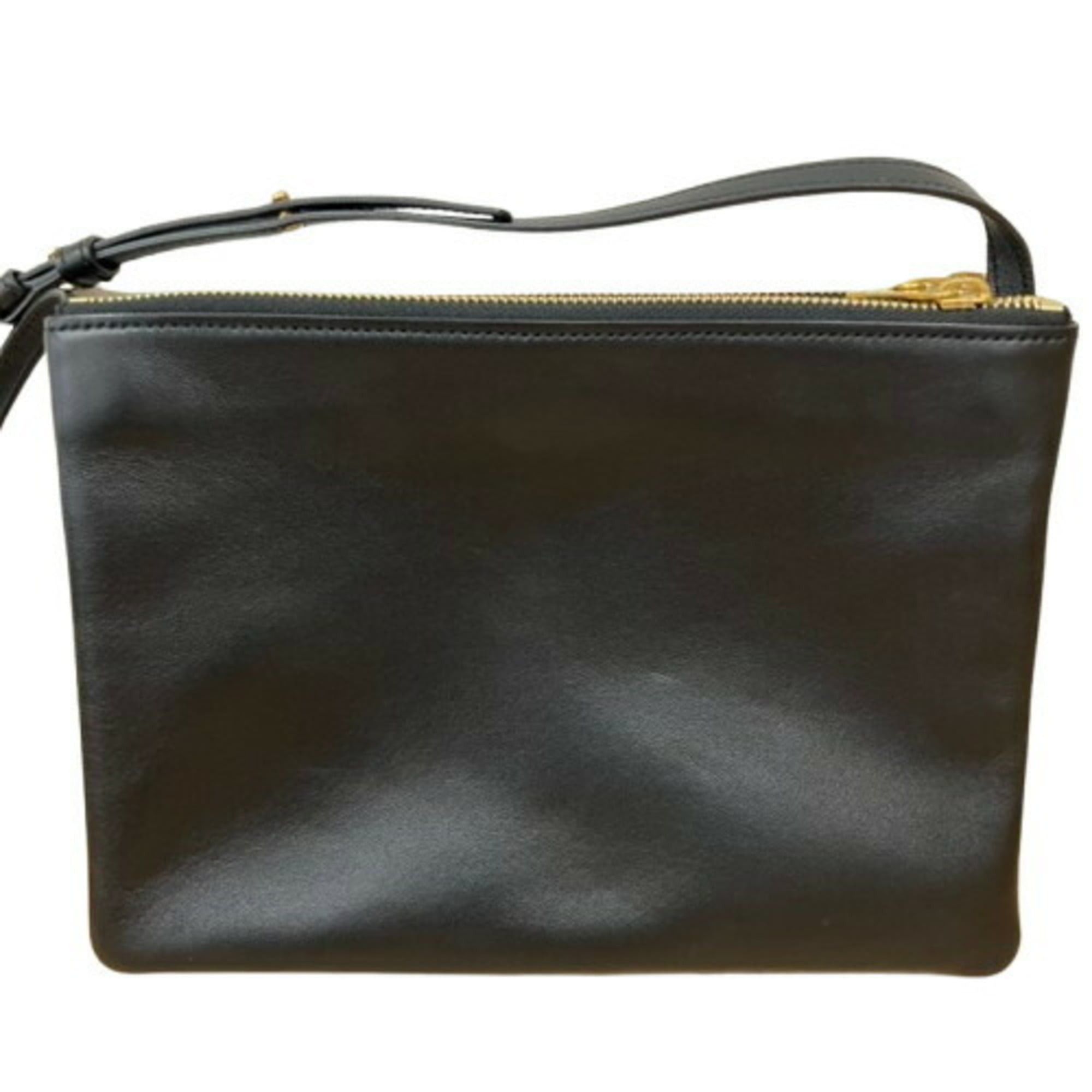 Celine CELINE Trio Shoulder Bag, Black Size ONE SIZE - 2 Thumbnail