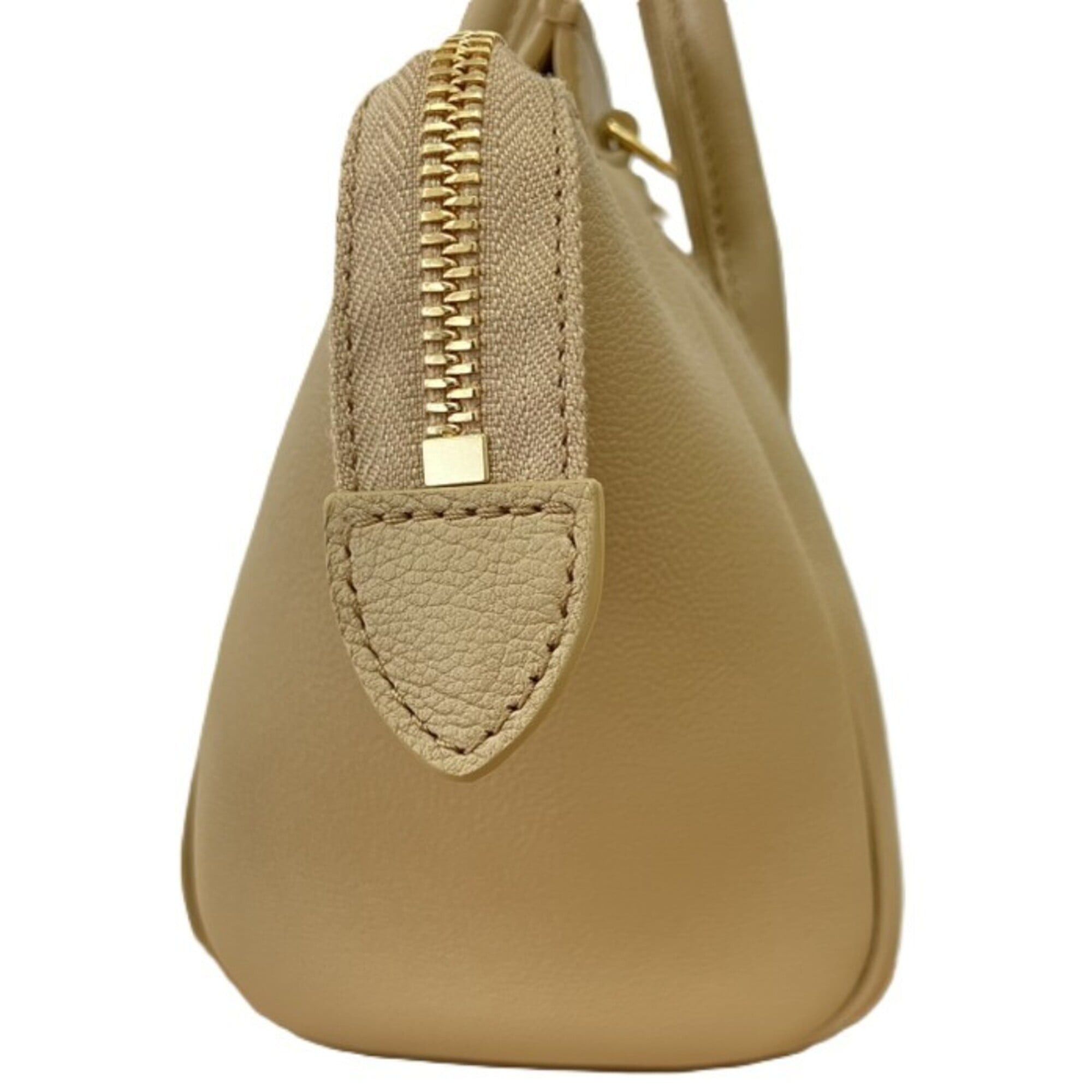 Celine CELINE Small New Luggage Shoulder Bag, Beige Size ONE SIZE - 4 Thumbnail