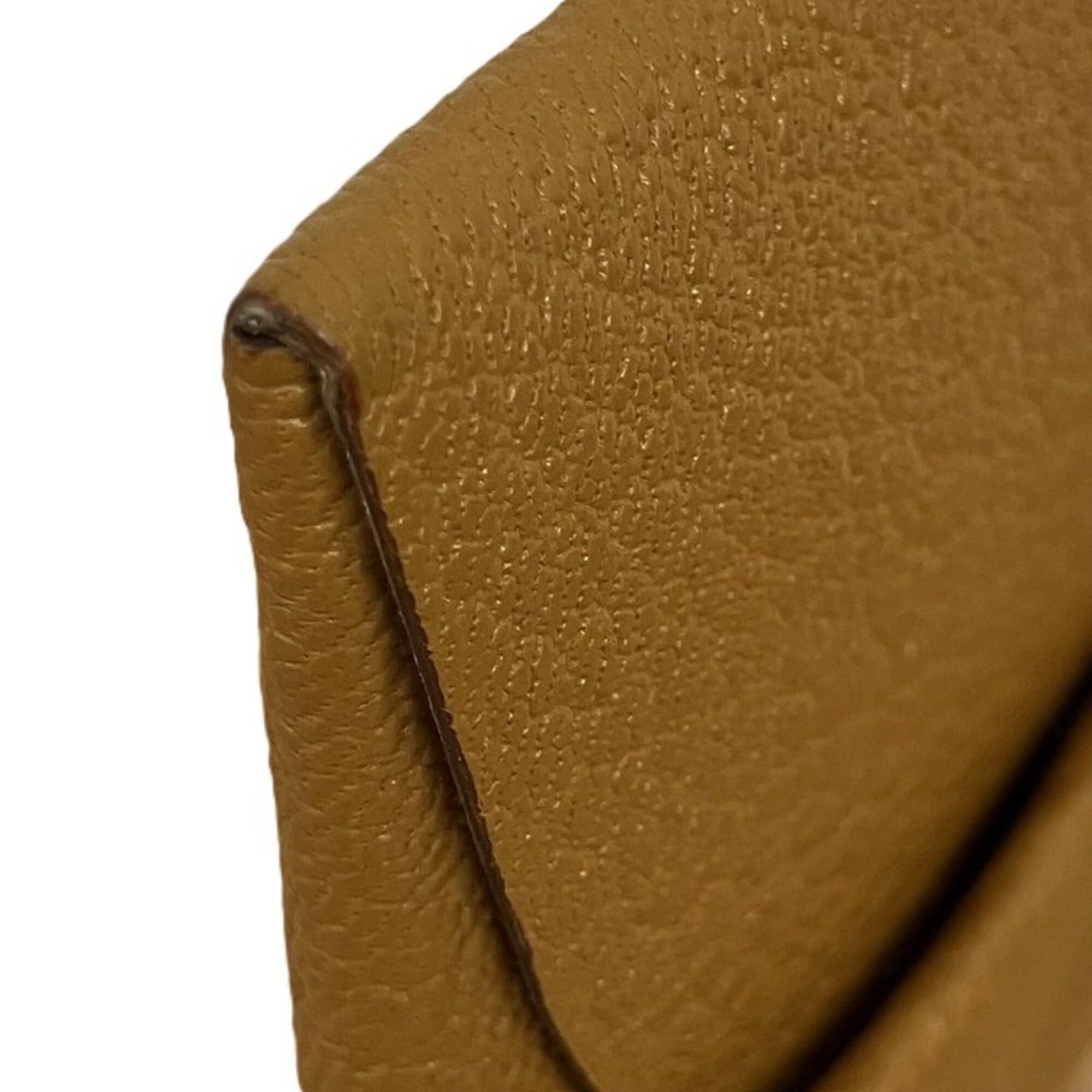 Hermes Hermes Bastia B stamp coin case, brown Size ONE SIZE - 5 Thumbnail