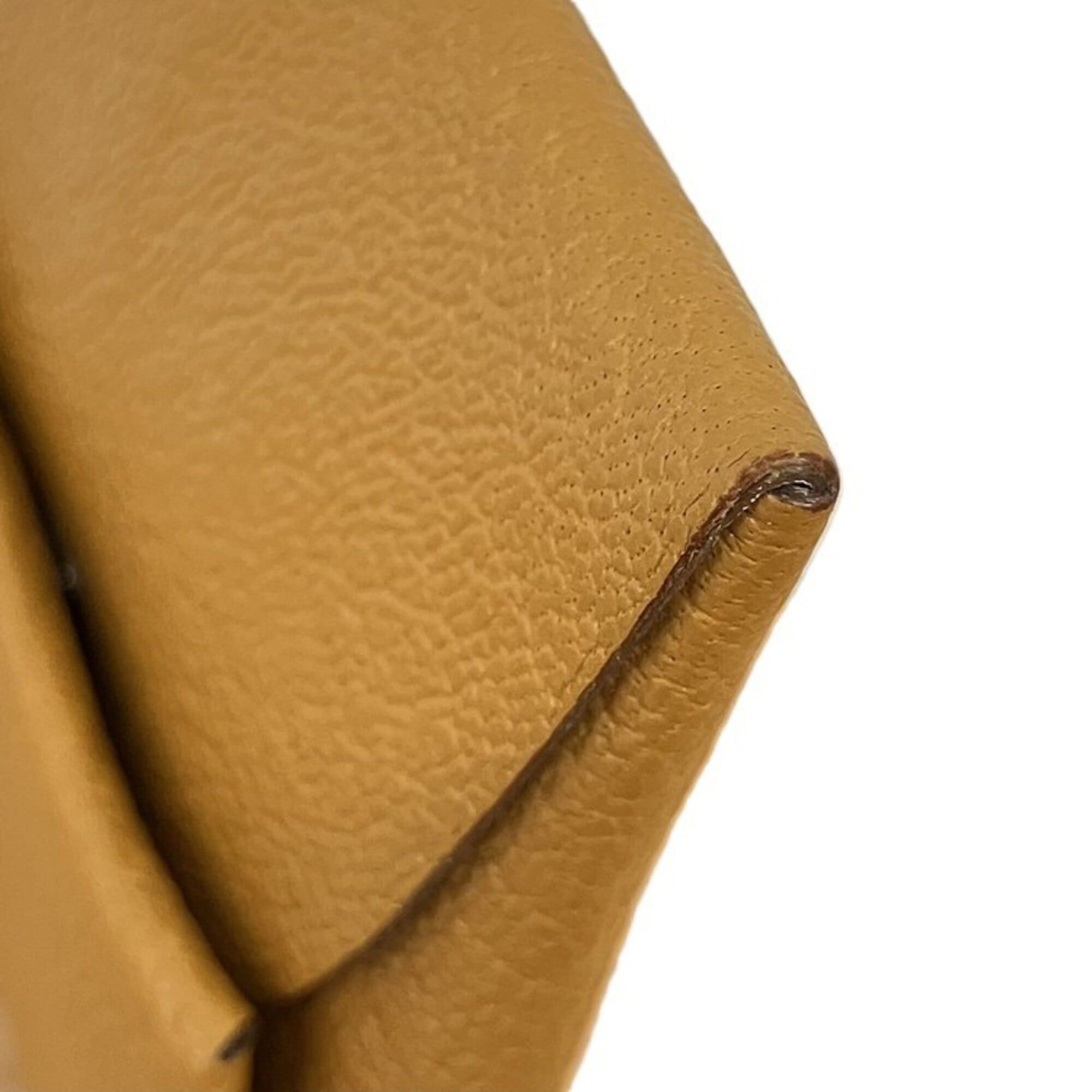 Hermes Hermes Bastia B stamp coin case, brown Size ONE SIZE - 4 Thumbnail
