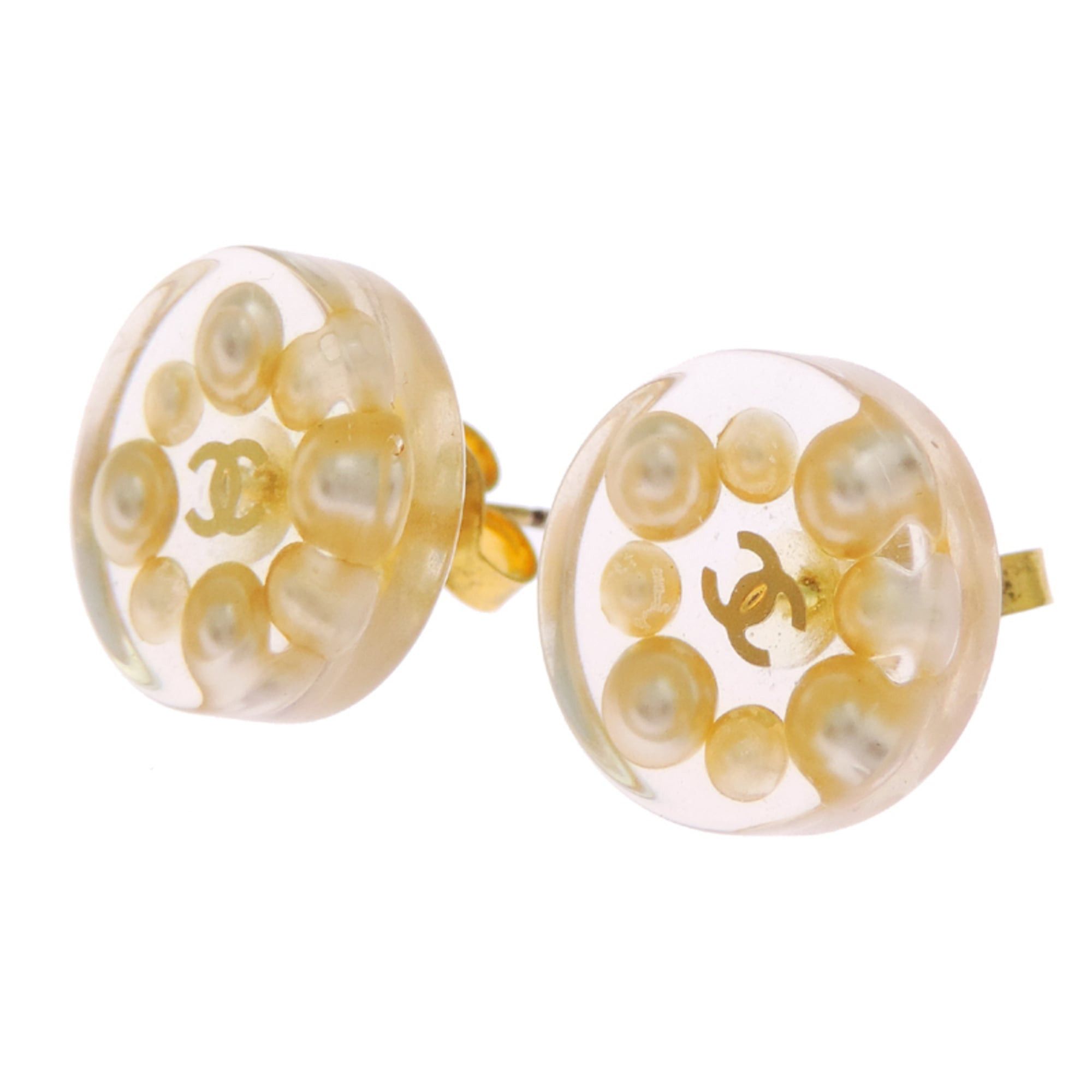 Chanel Chanel Coco Mark Pearl Earrings for Women (GP) Size ONE SIZE - 2 Thumbnail