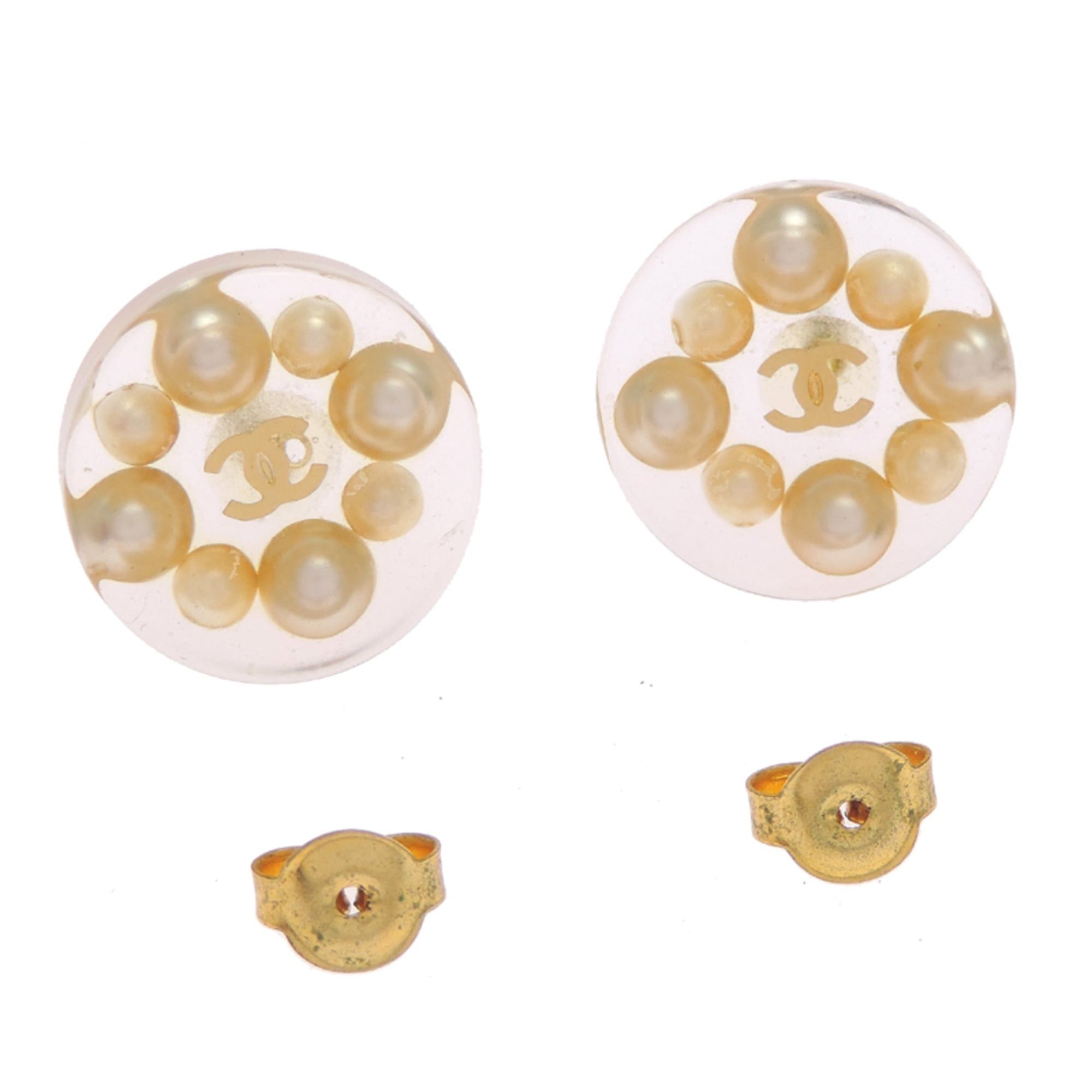 Chanel Chanel Coco Mark Pearl Earrings for Women (GP) Size ONE SIZE - 4 Thumbnail