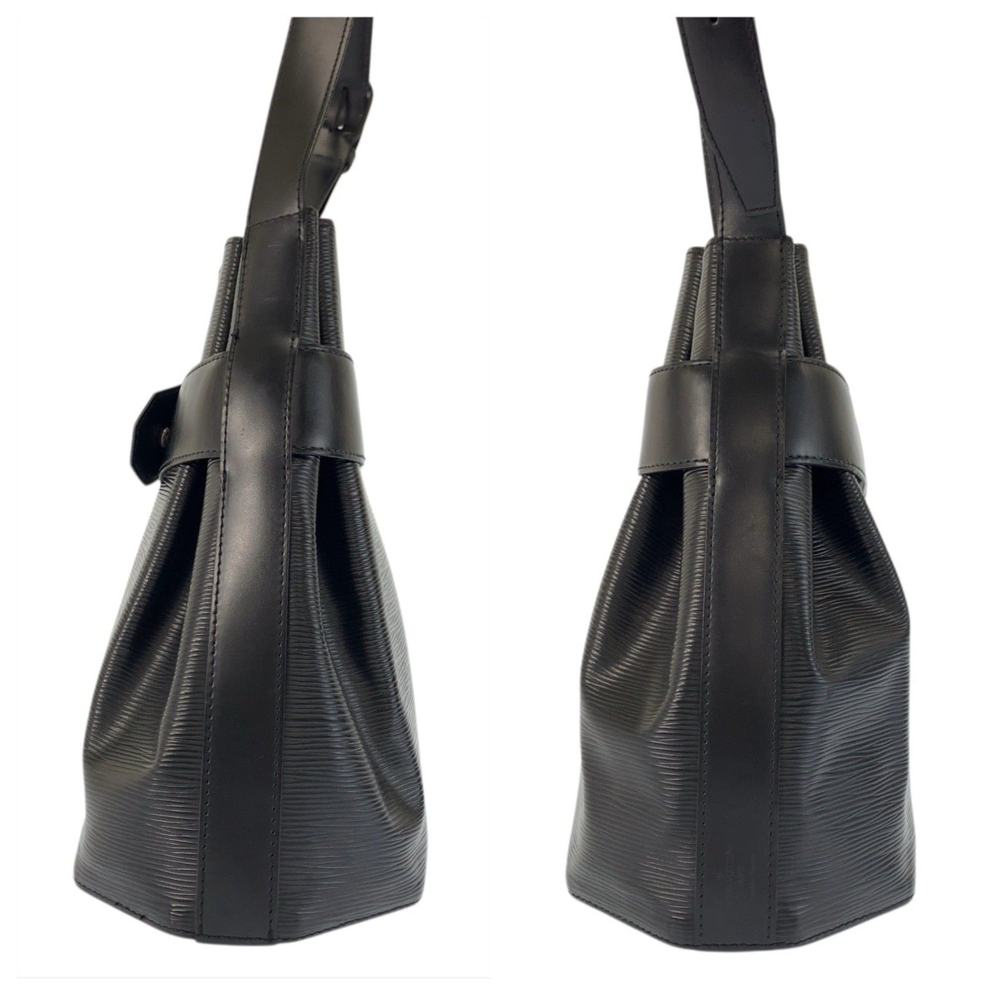 Louis Vuitton Louis Vuitton Epi Sac Depaule PM Black Leather Shoulder Bag M80157 Women's Size ONE SIZE - 8 Thumbnail