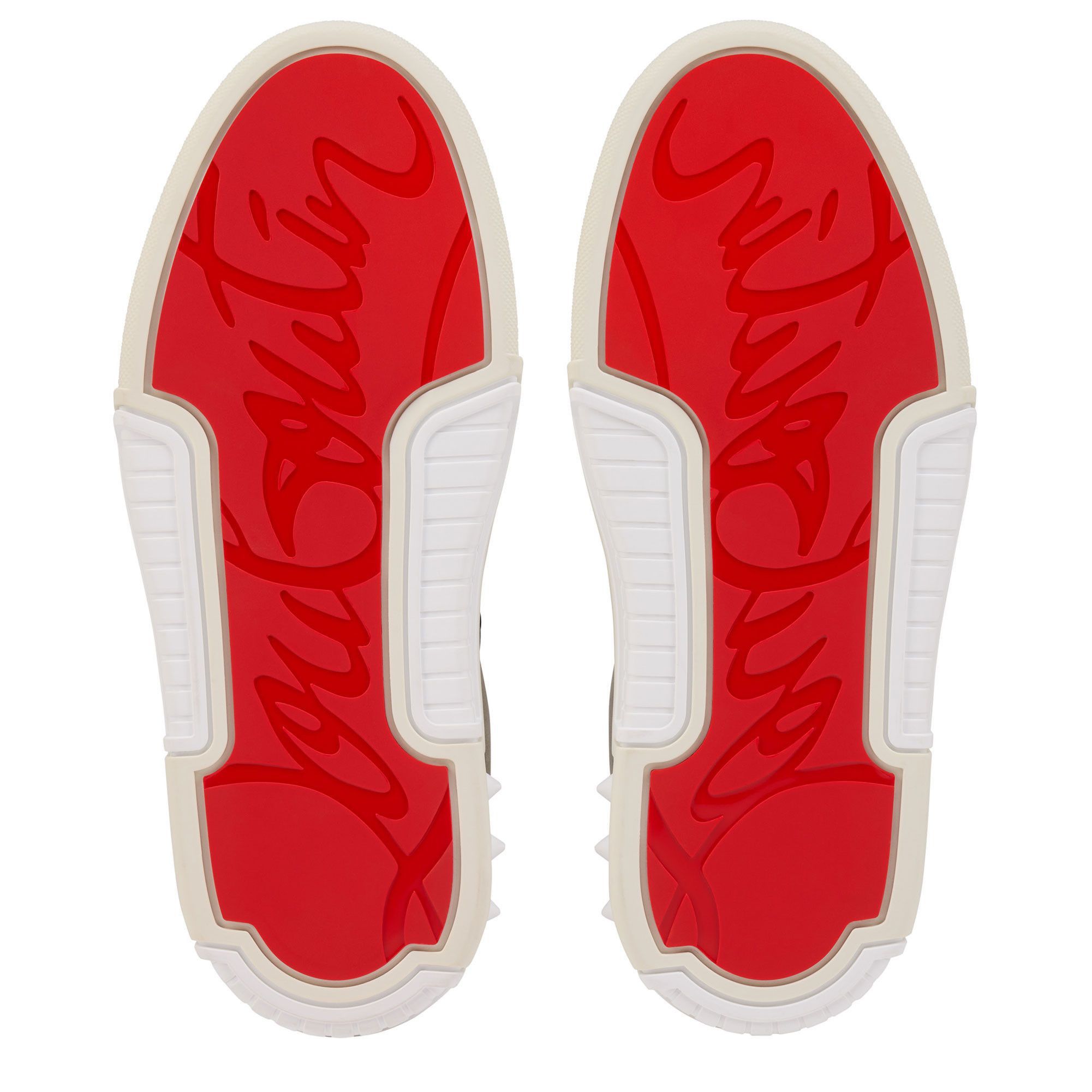 Christian Louboutin astroloubi low-top sneakers in calf leather & suede Size US 10 / EU 43 - 4 Thumbnail