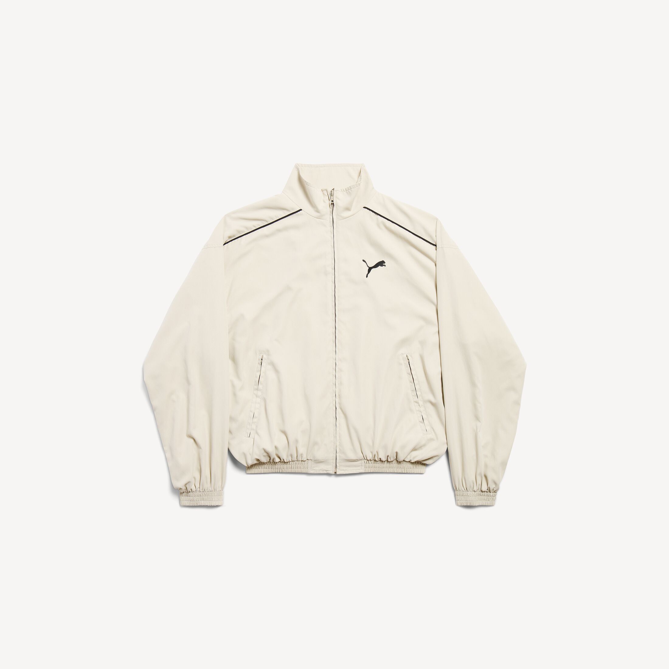 Balenciaga Balenciaga I PUMA Tracksuit Jacket in cream technical fabric Size US XS / EU 42 / 0 - 2 Thumbnail
