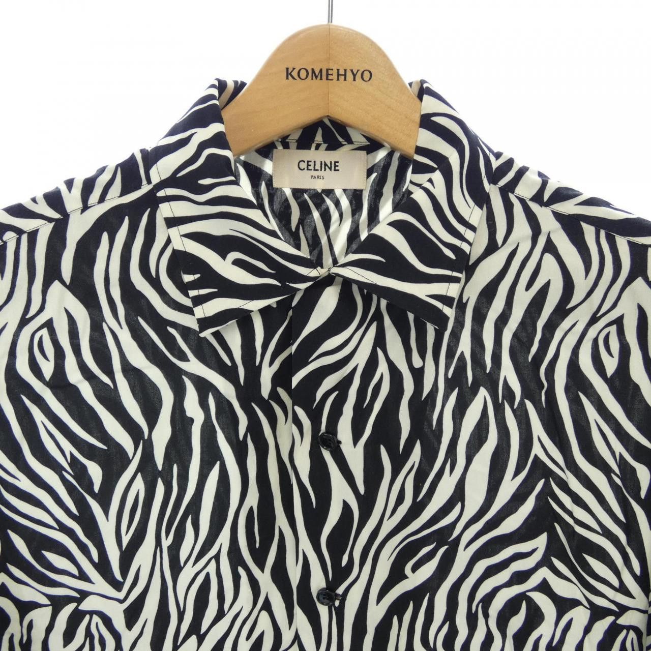 Celine Celine Celine Short Sleeve Shirt Textile Tops 2C036843H DUTY FREE for USA Size ONE SIZE - 5 Thumbnail