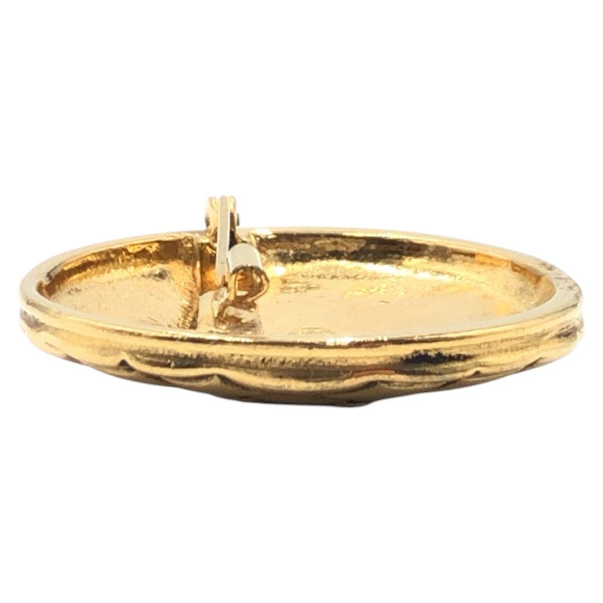 Chanel Chanel Chanel Matelasse Brooch Metal Brooch DUTY FREE for USA Size ONE SIZE - 4 Thumbnail
