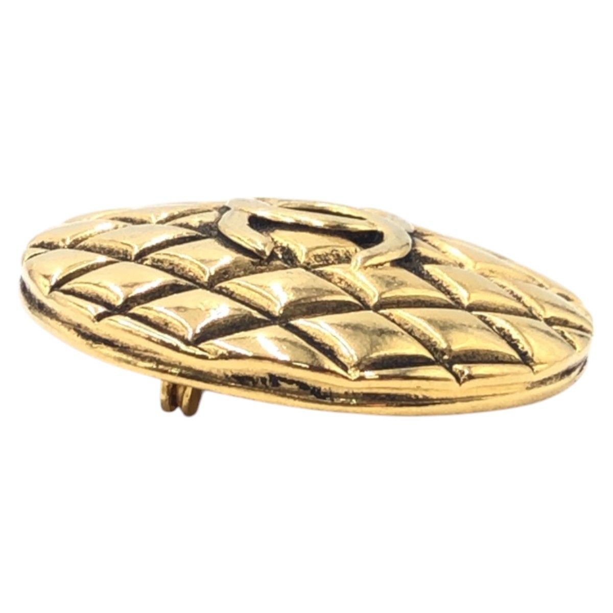 Chanel Chanel Chanel Matelasse Brooch Metal Brooch DUTY FREE for USA Size ONE SIZE - 5 Thumbnail
