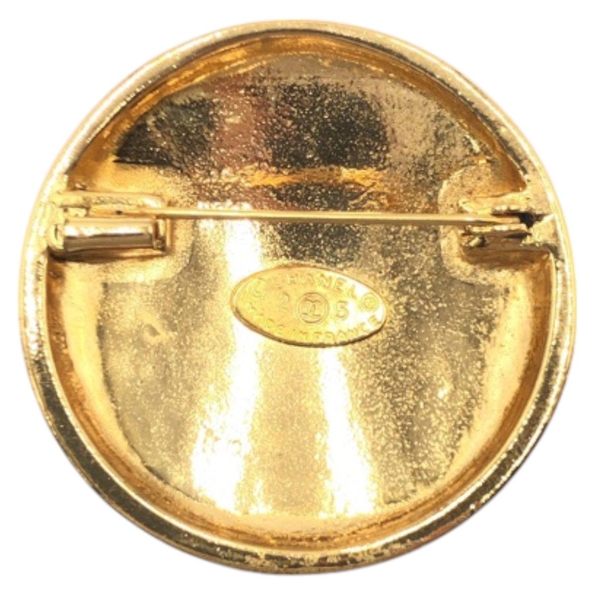 Chanel Chanel Chanel Matelasse Brooch Metal Brooch DUTY FREE for USA Size ONE SIZE - 2 Thumbnail