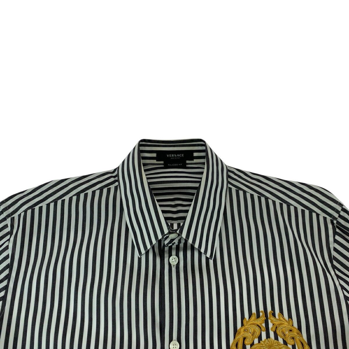 Versace Versace Versace Medusa Cotton Shirt Textile Dress Shirt A87413 DUTY FREE for USA Size ONE SIZE - 5 Thumbnail
