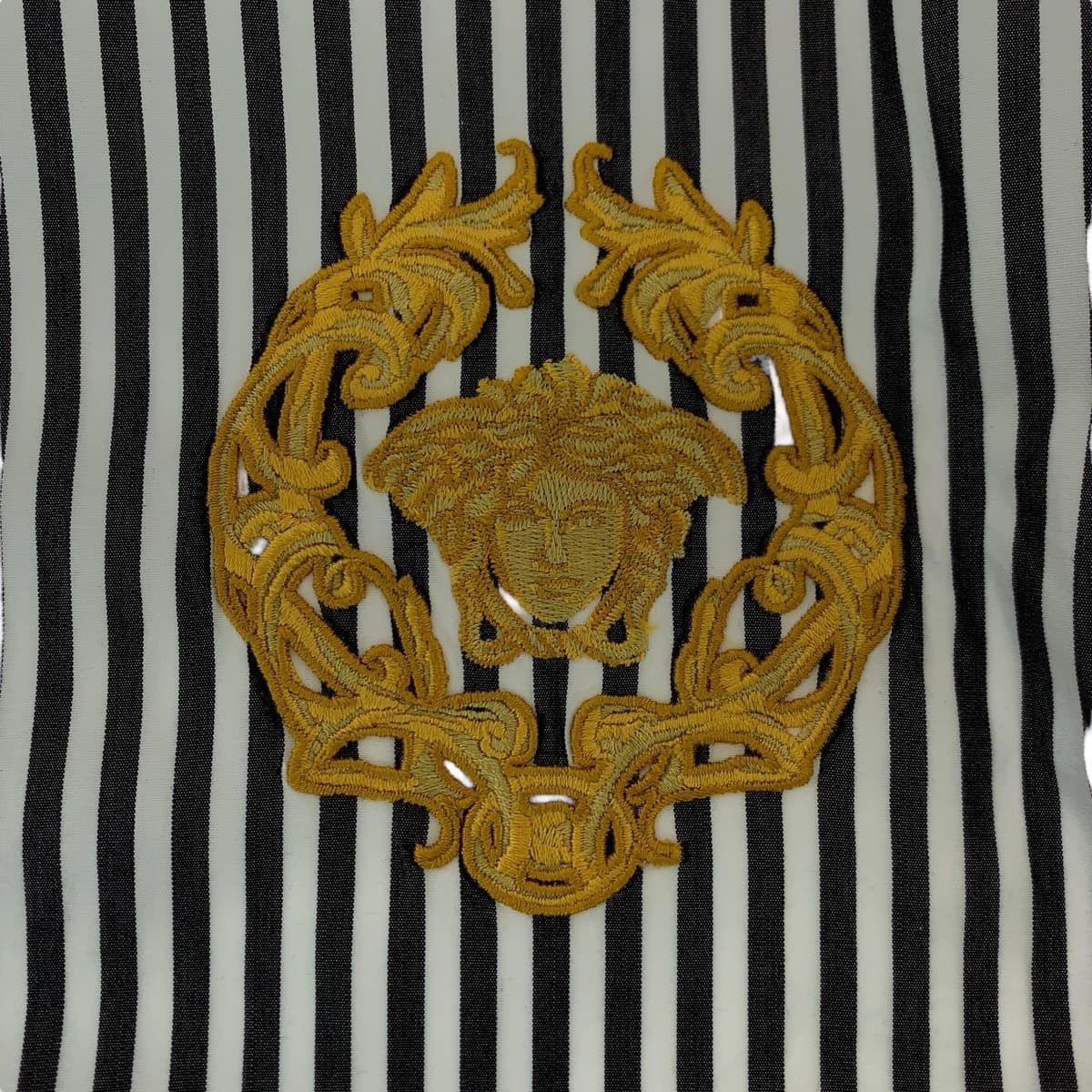 Versace Versace Versace Medusa Cotton Shirt Textile Dress Shirt A87413 DUTY FREE for USA Size ONE SIZE - 8 Thumbnail