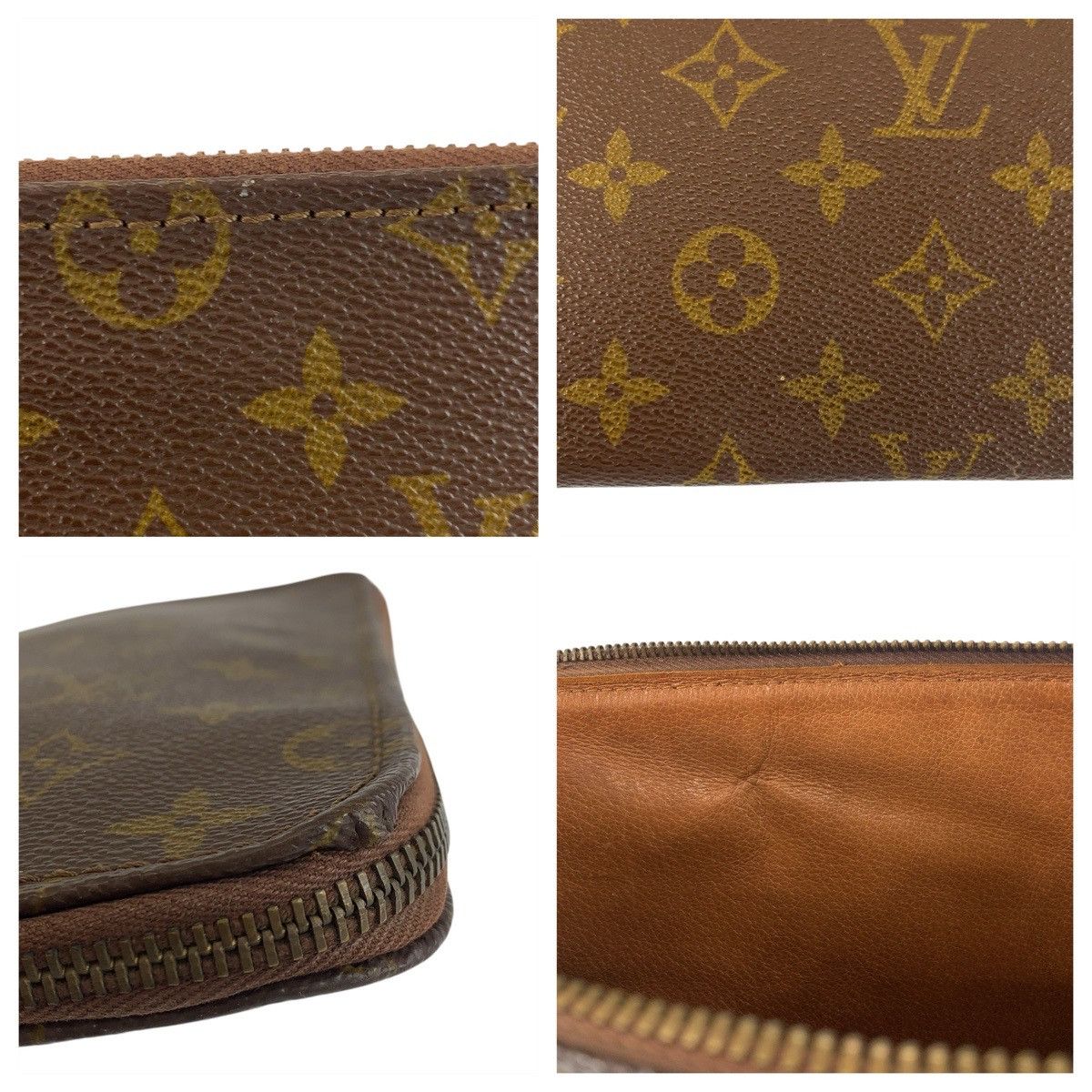 Louis Vuitton Louis Vuitton Louis Vuitton Monogram Document Case Textile Clutch Bag M53456 DUTY FREE for USA Size ONE SIZE - 6 Thumbnail