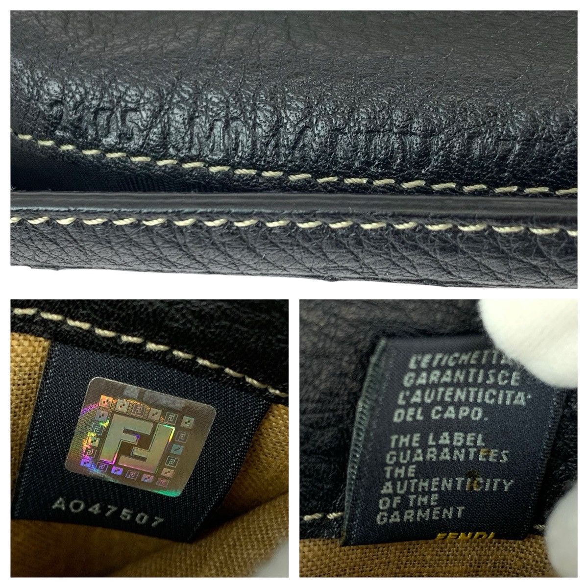 Fendi Fendi Fendi Selleria Leather Long Wallet Leather Long Wallet 8M0144 DUTY FREE for USA Size ONE SIZE - 5 Thumbnail