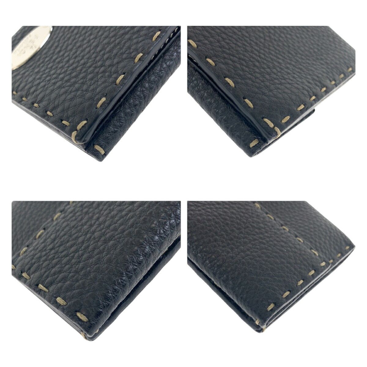 Fendi Fendi Fendi Selleria Leather Long Wallet Leather Long Wallet 8M0144 DUTY FREE for USA Size ONE SIZE - 4 Thumbnail