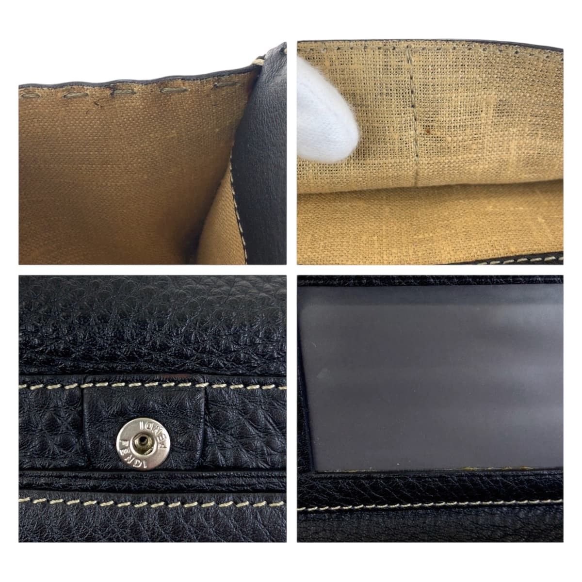 Fendi Fendi Fendi Selleria Leather Long Wallet Leather Long Wallet 8M0144 DUTY FREE for USA Size ONE SIZE - 6 Thumbnail
