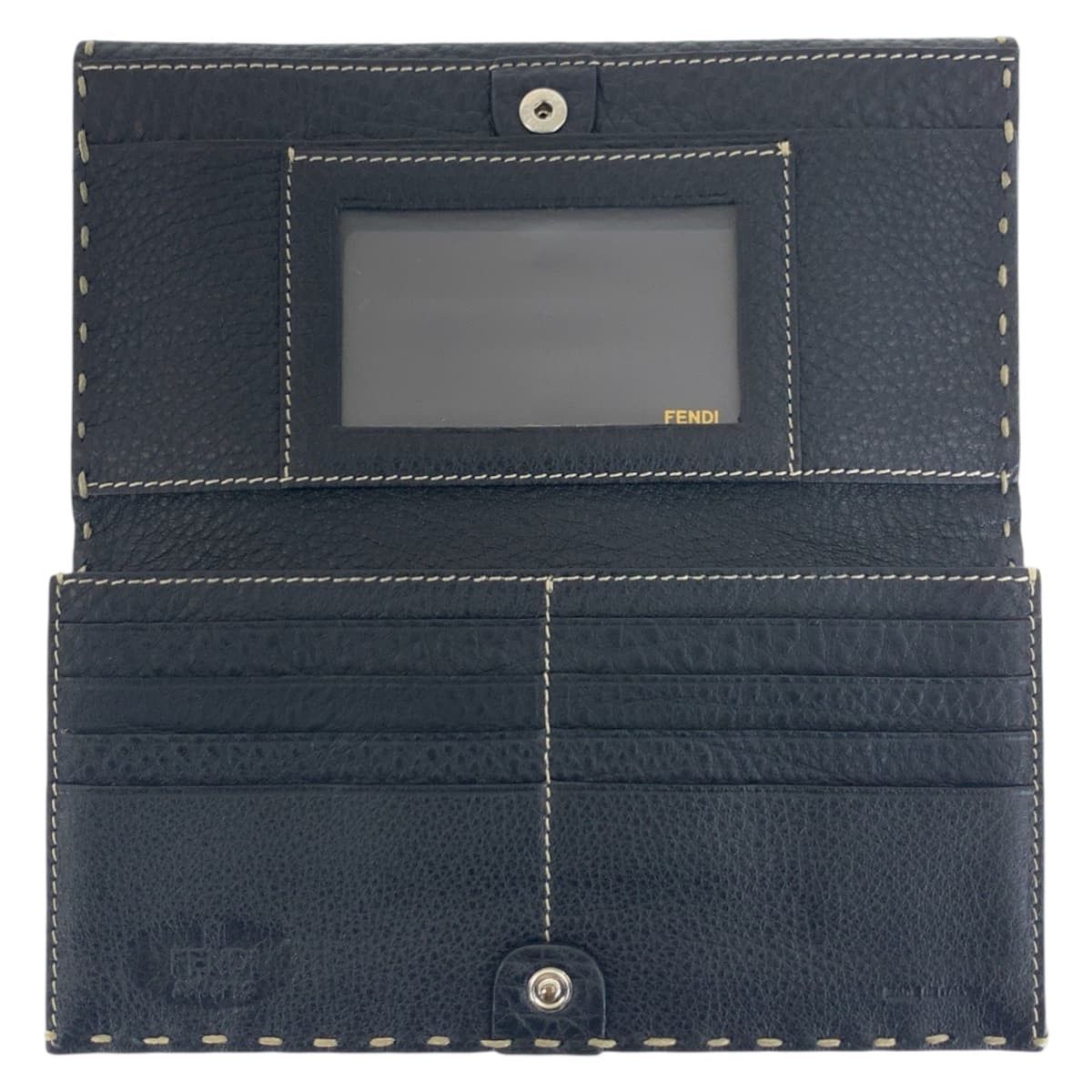 Fendi Fendi Fendi Selleria Leather Long Wallet Leather Long Wallet 8M0144 DUTY FREE for USA Size ONE SIZE - 7 Thumbnail